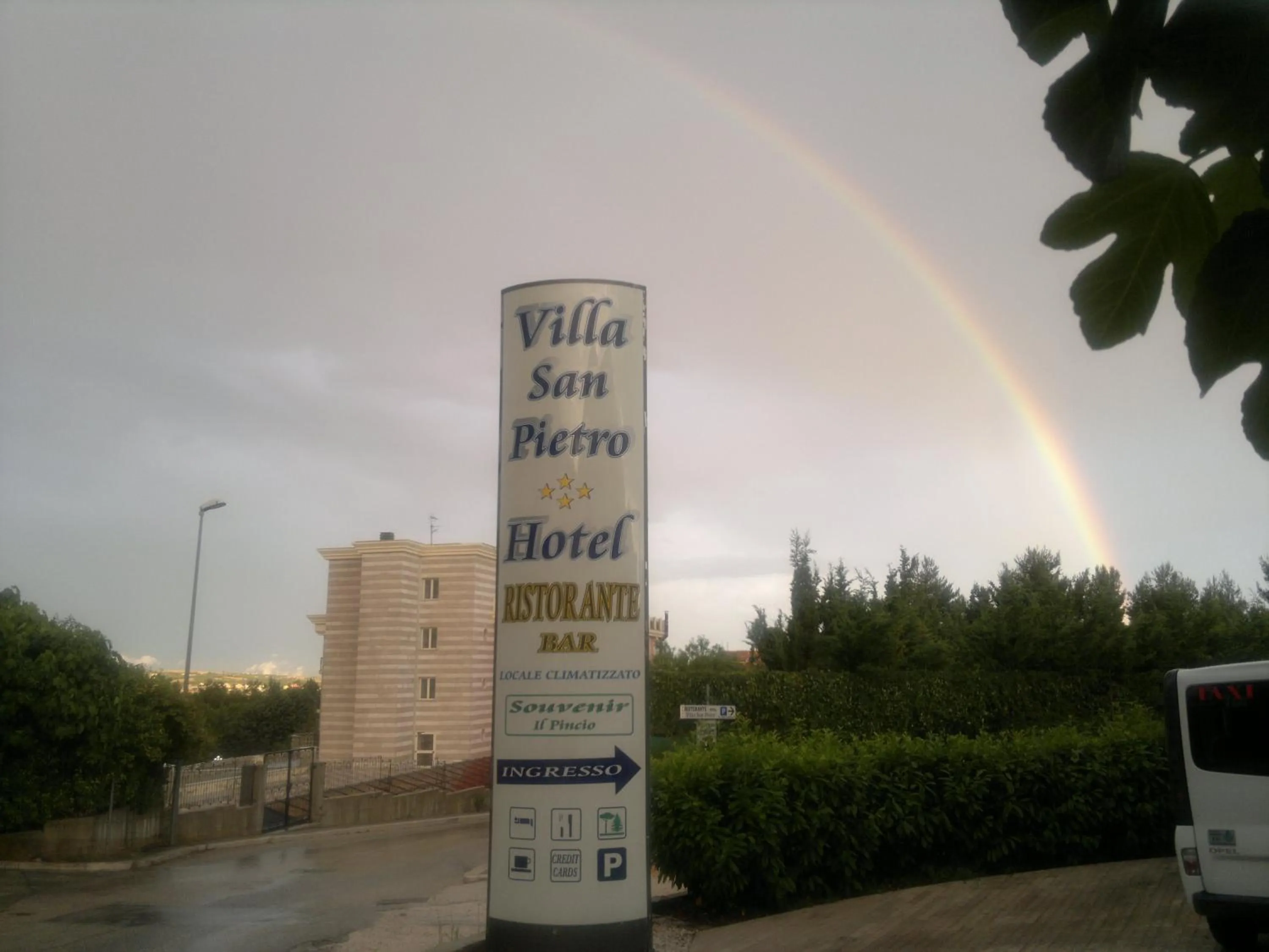 Facade/entrance in Hotel Villa San Pietro
