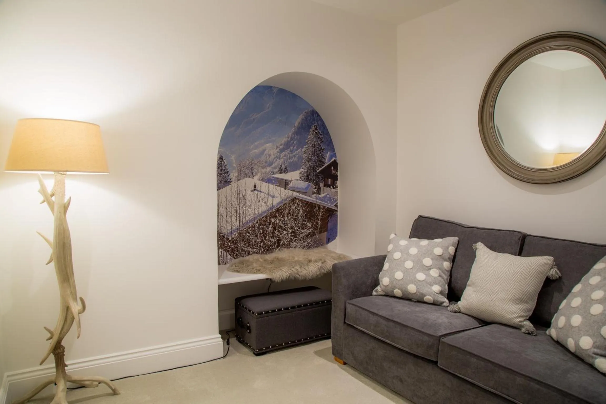 Living room in Winckley Stays