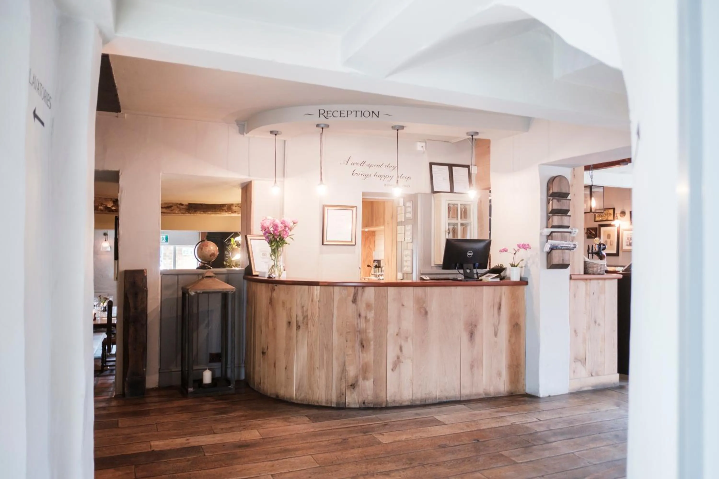 Lobby or reception in Hinds Head