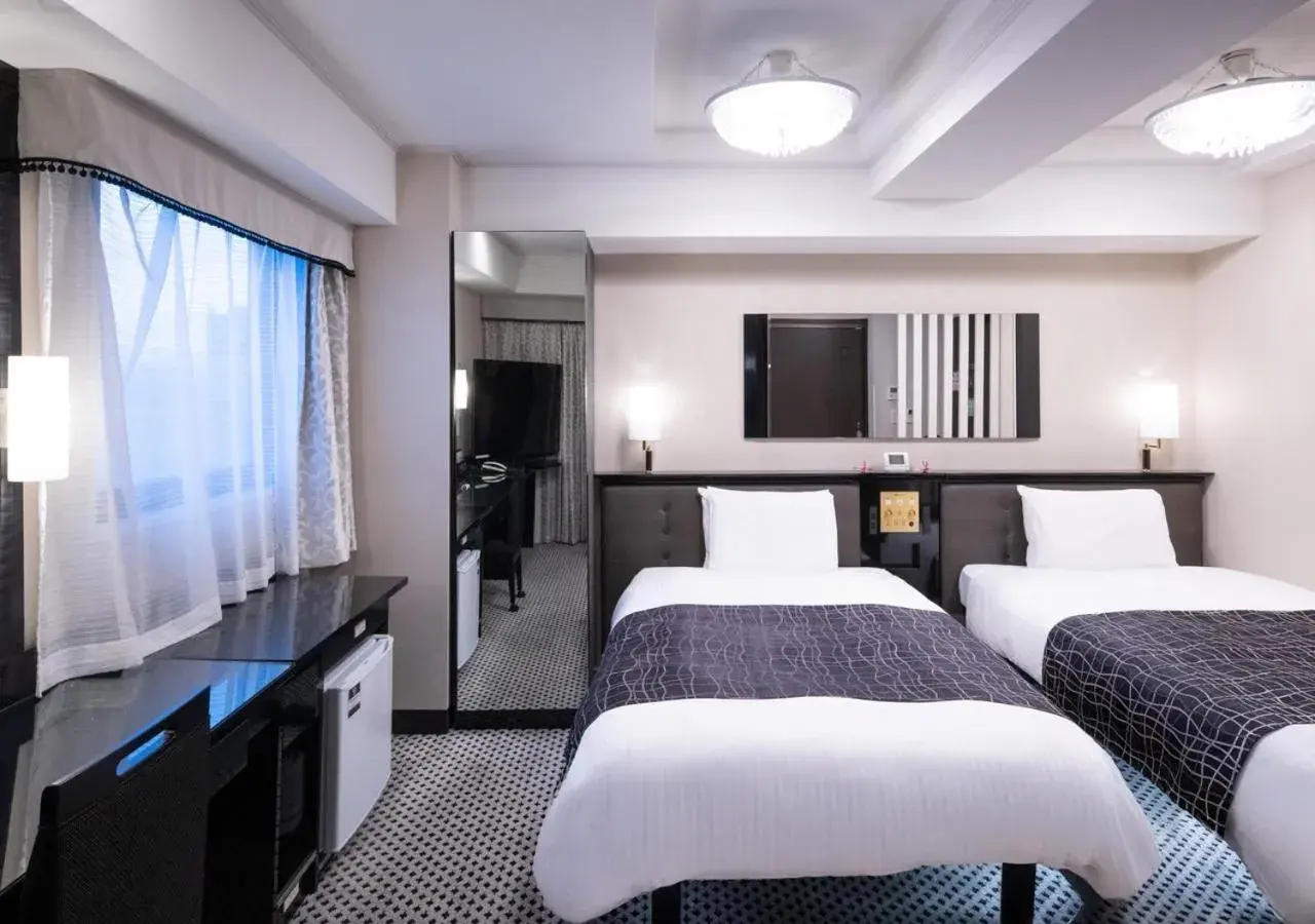 Deluxe Twin Room in APA Hotel Ningyocho Ekikita Deluxe Twin Room in APA Hotel Ningyocho Ekikita