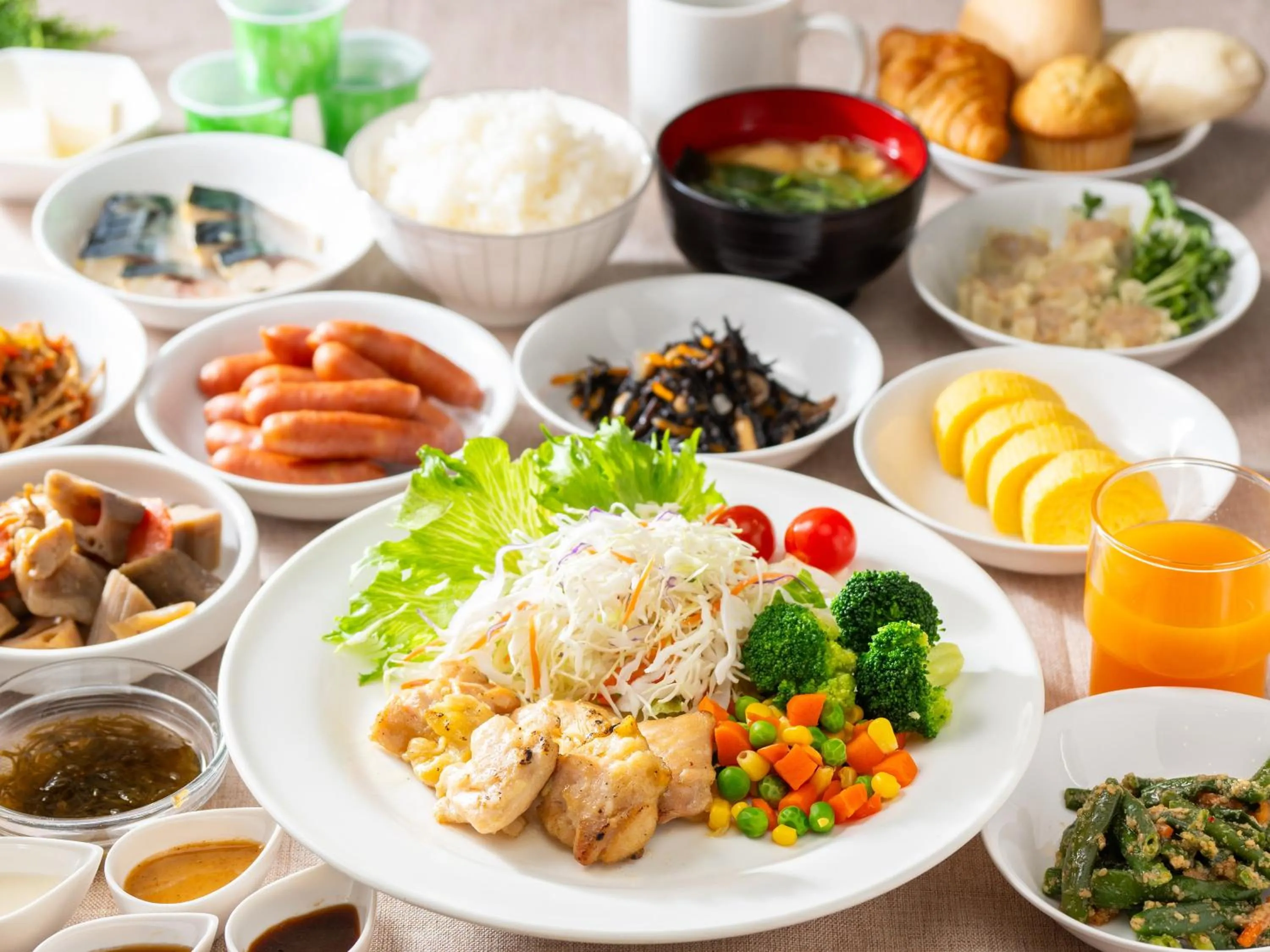 Meals in APA Hotel Ningyocho Ekikita