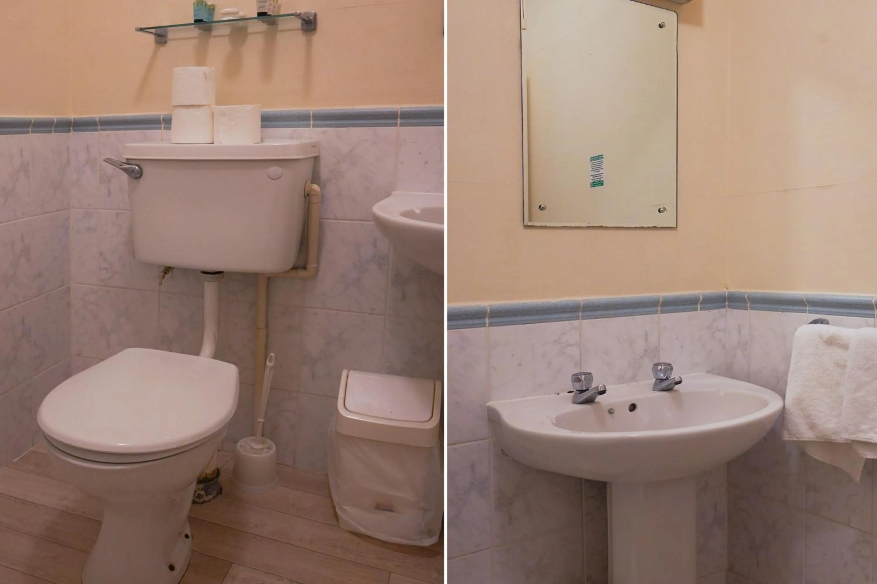 Bathroom in OYO Langford Hotel, Brighton & Hove