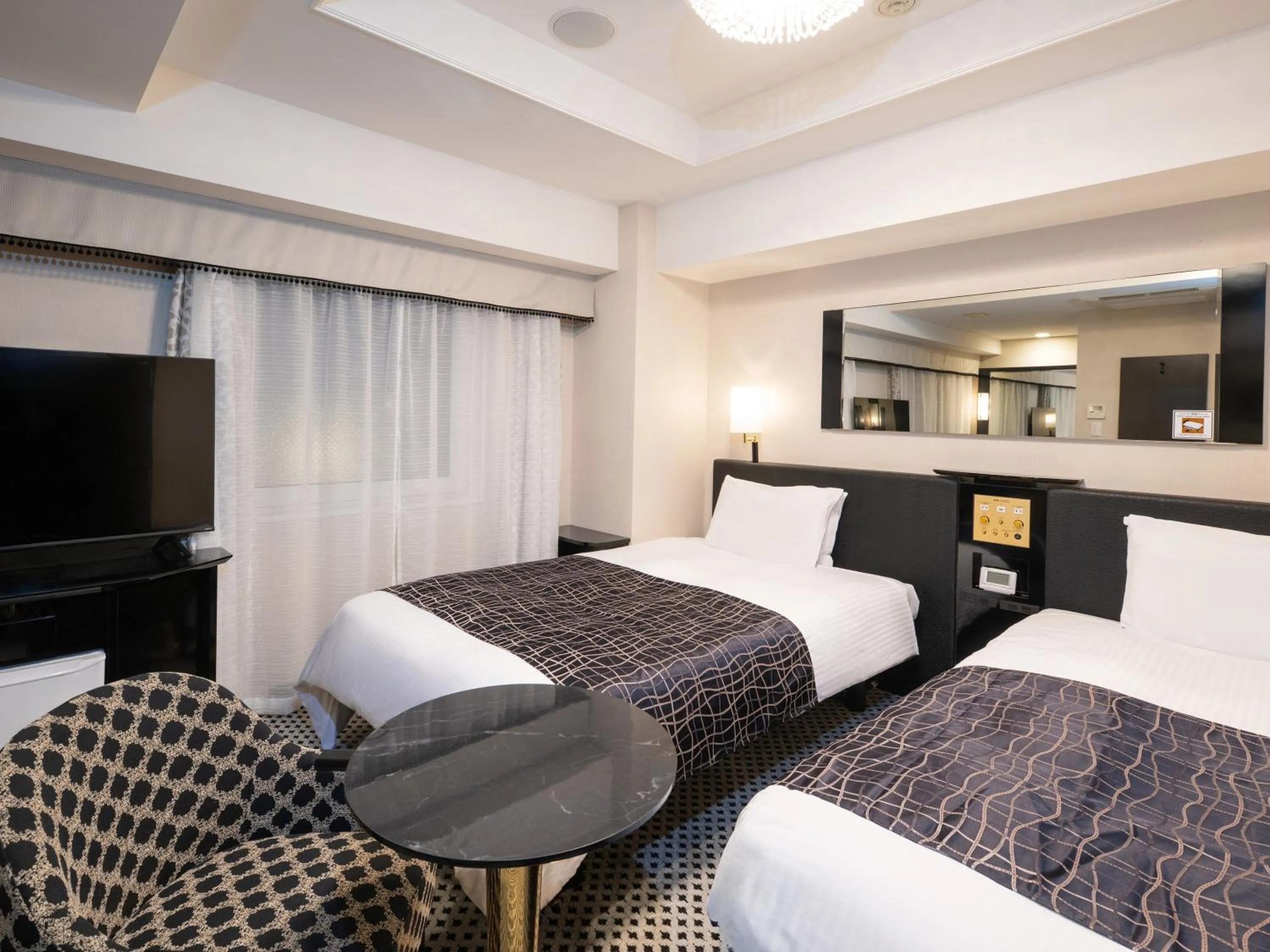 Bed in APA Hotel Kodemmacho Ekimae