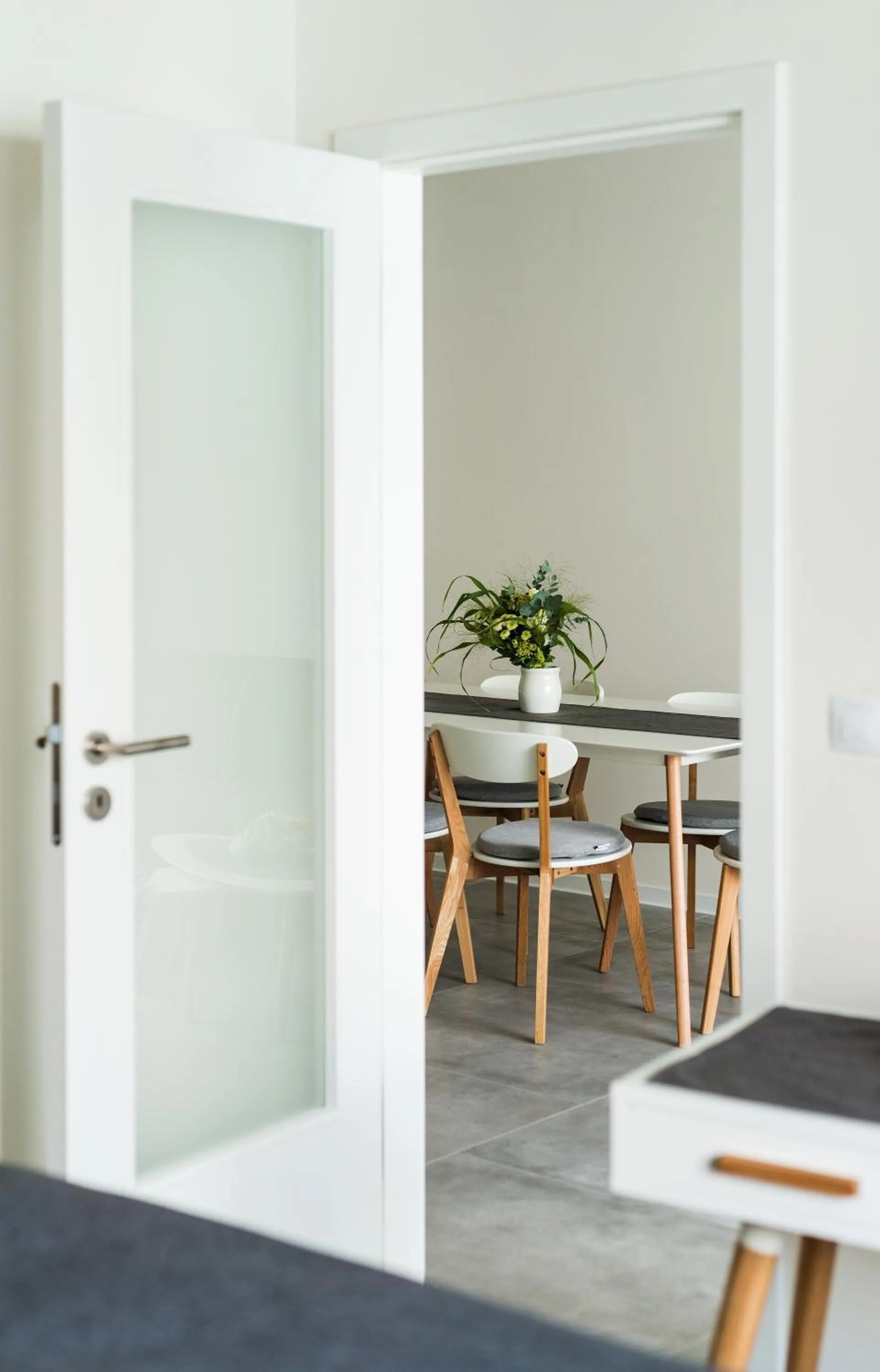 Dining area in Residence Trafick