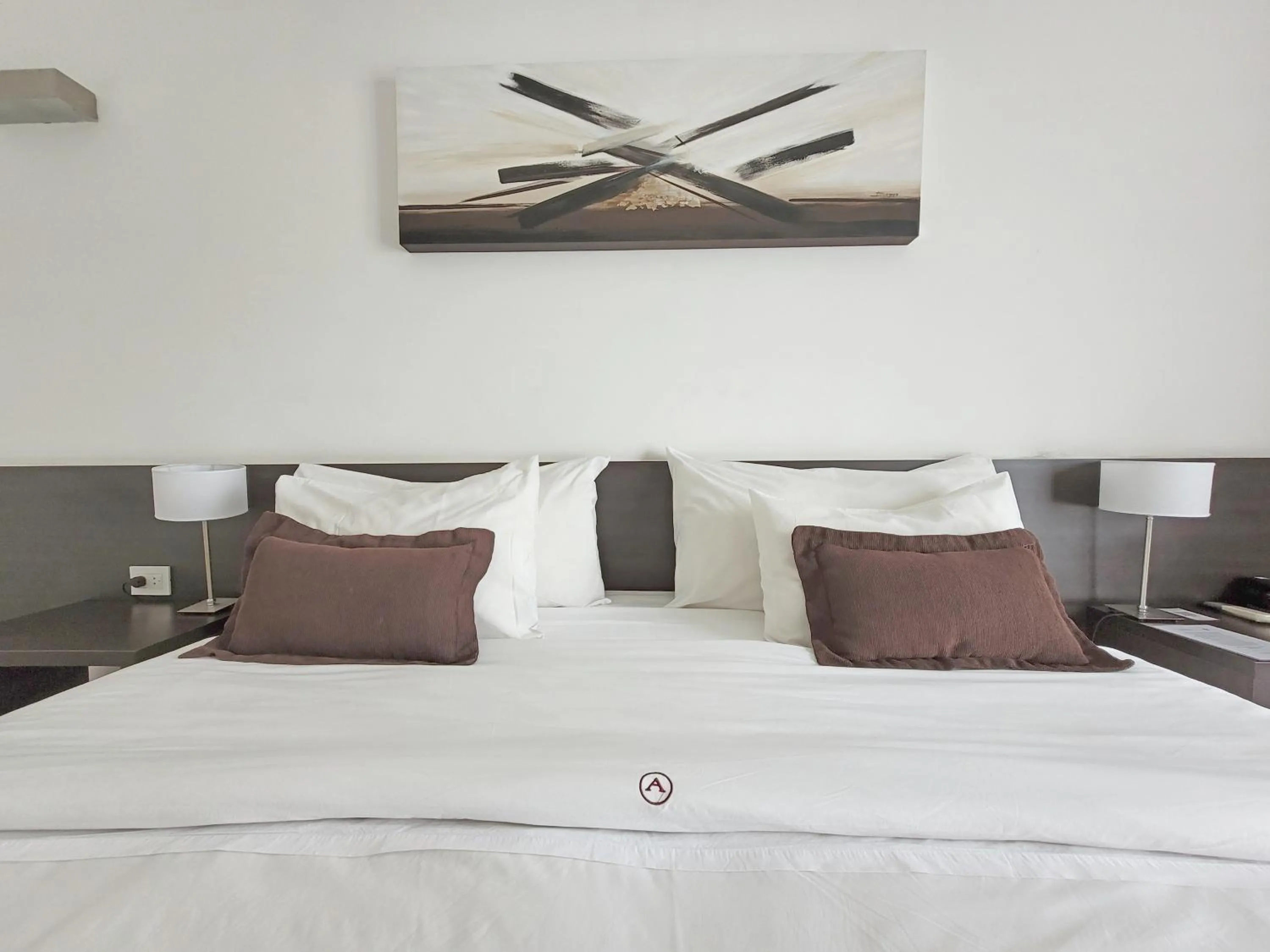 Bed in Amérian Villa Maria