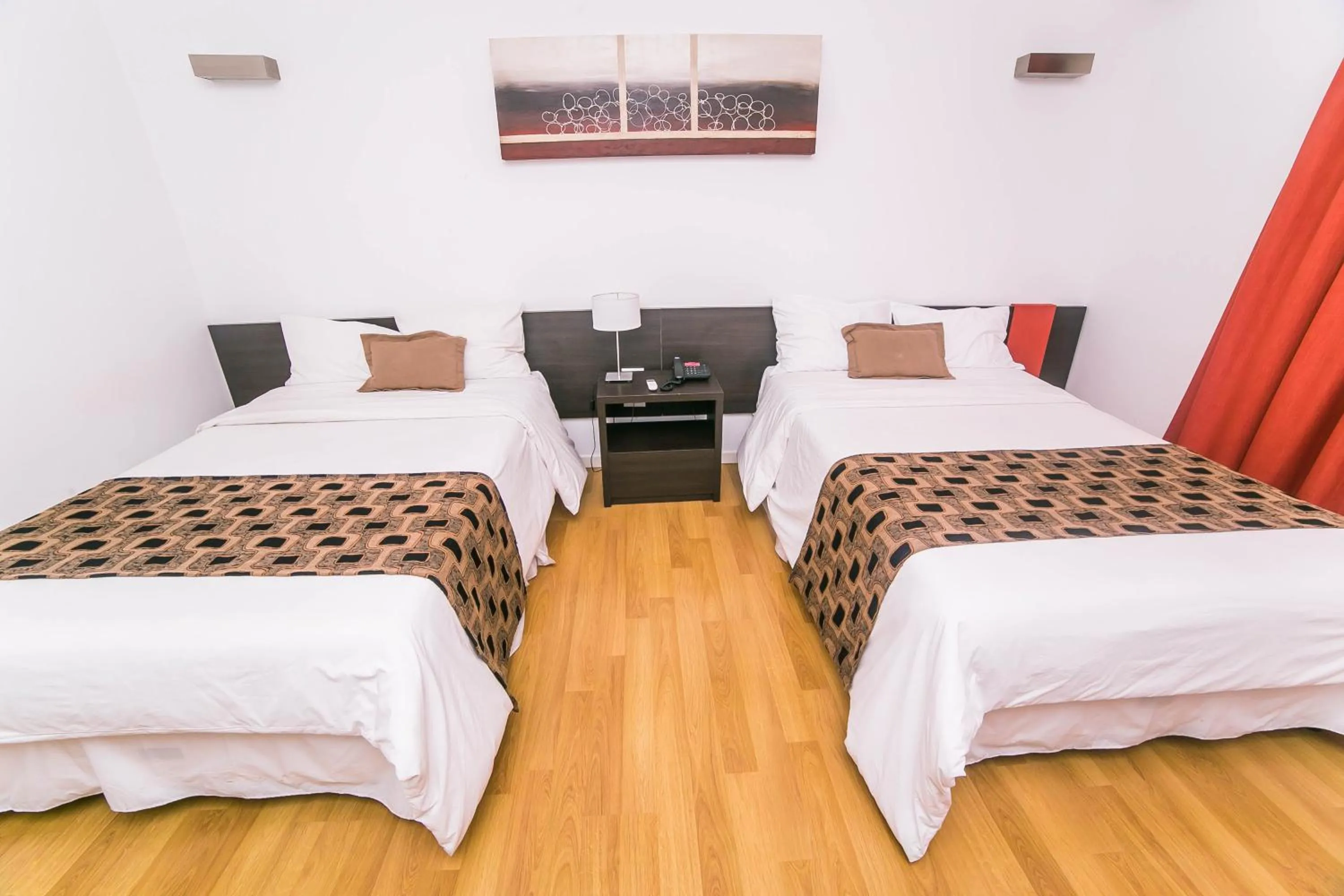 Bed in Amérian Villa Maria