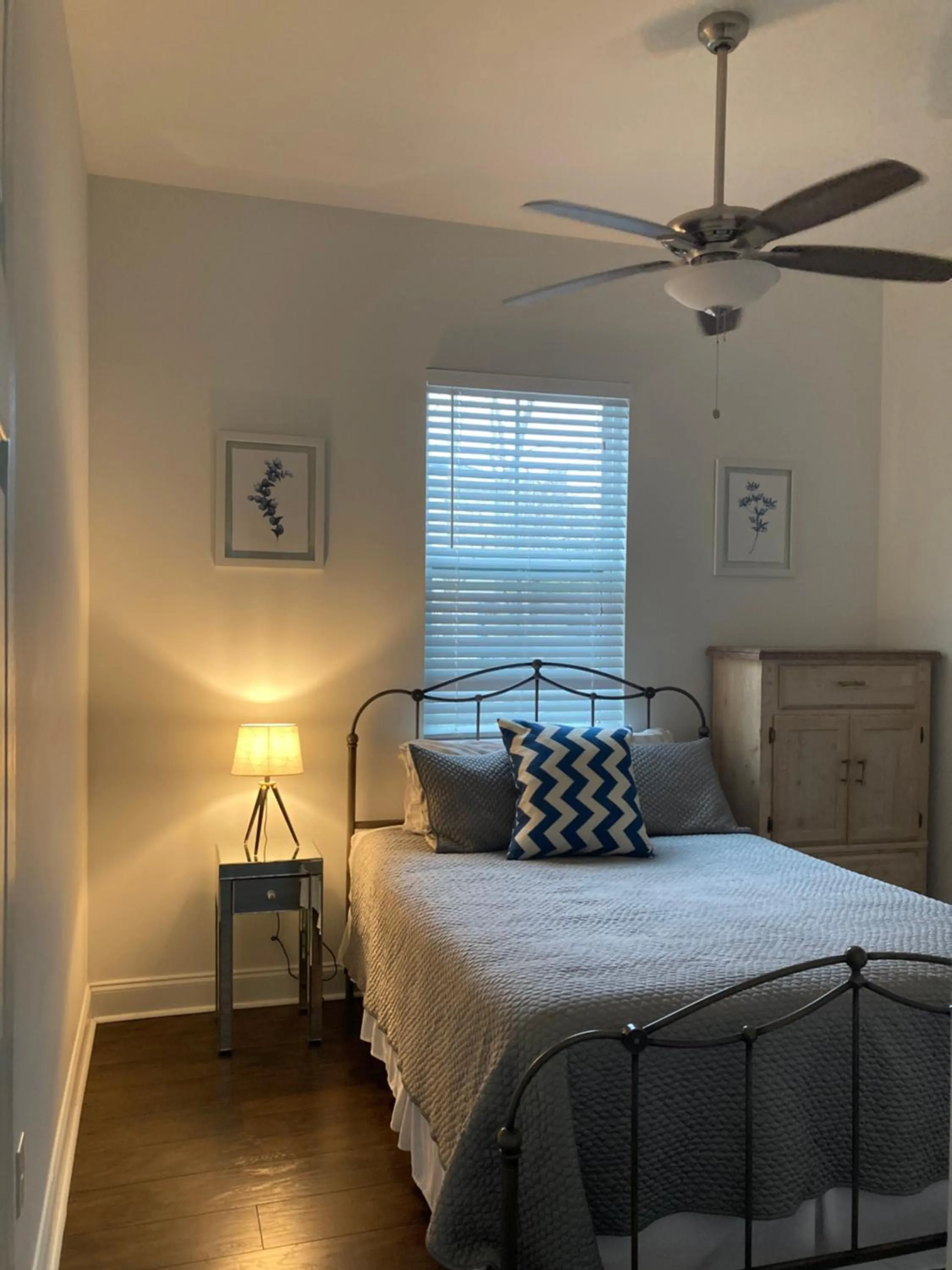 Bed in New Orleans Home Sweet Home