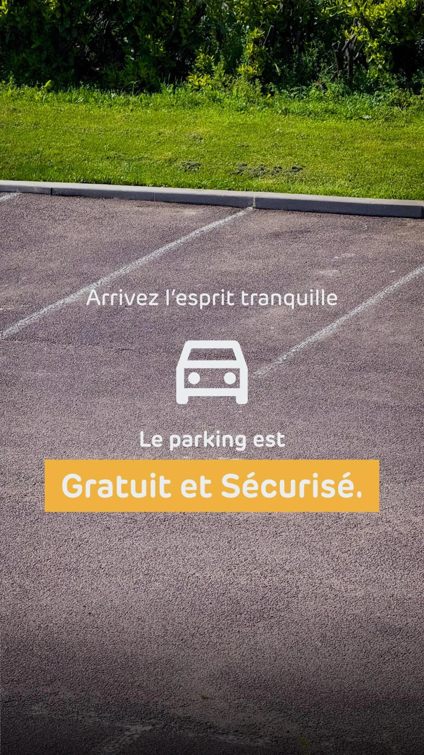 Parking in Premiere Classe Beaune