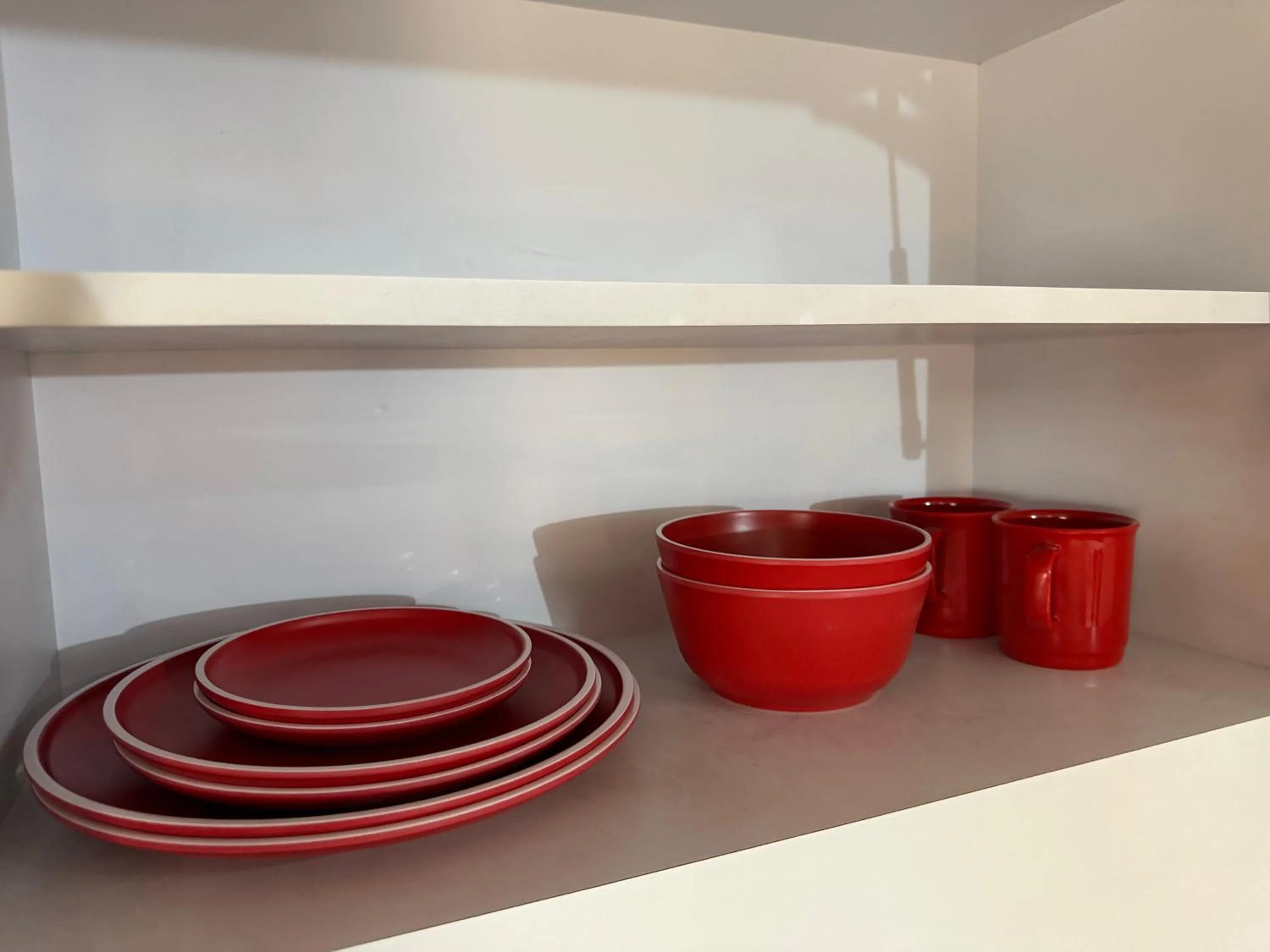 Kitchen or kitchenette in Blu Inn Hotel