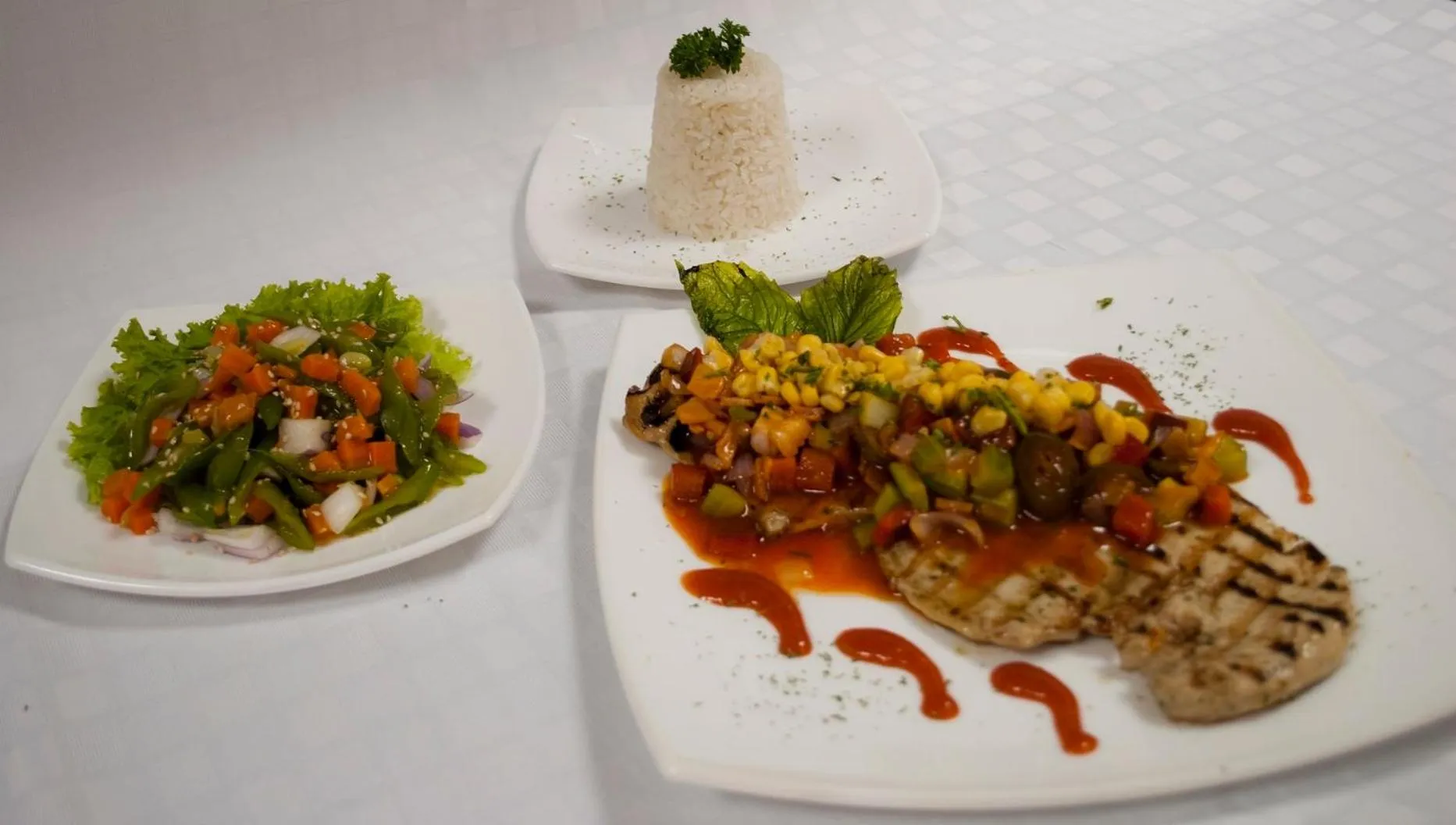 Food close-up in Blu Inn Hotel