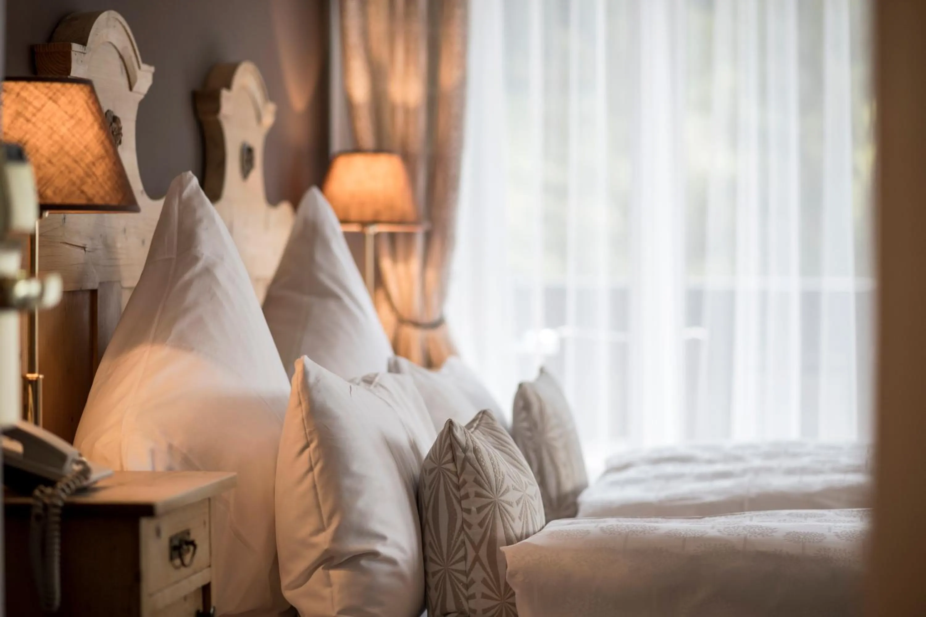 Decorative detail, Bed in Alpstay - Chalet Hotel Hartmann - Adults Only