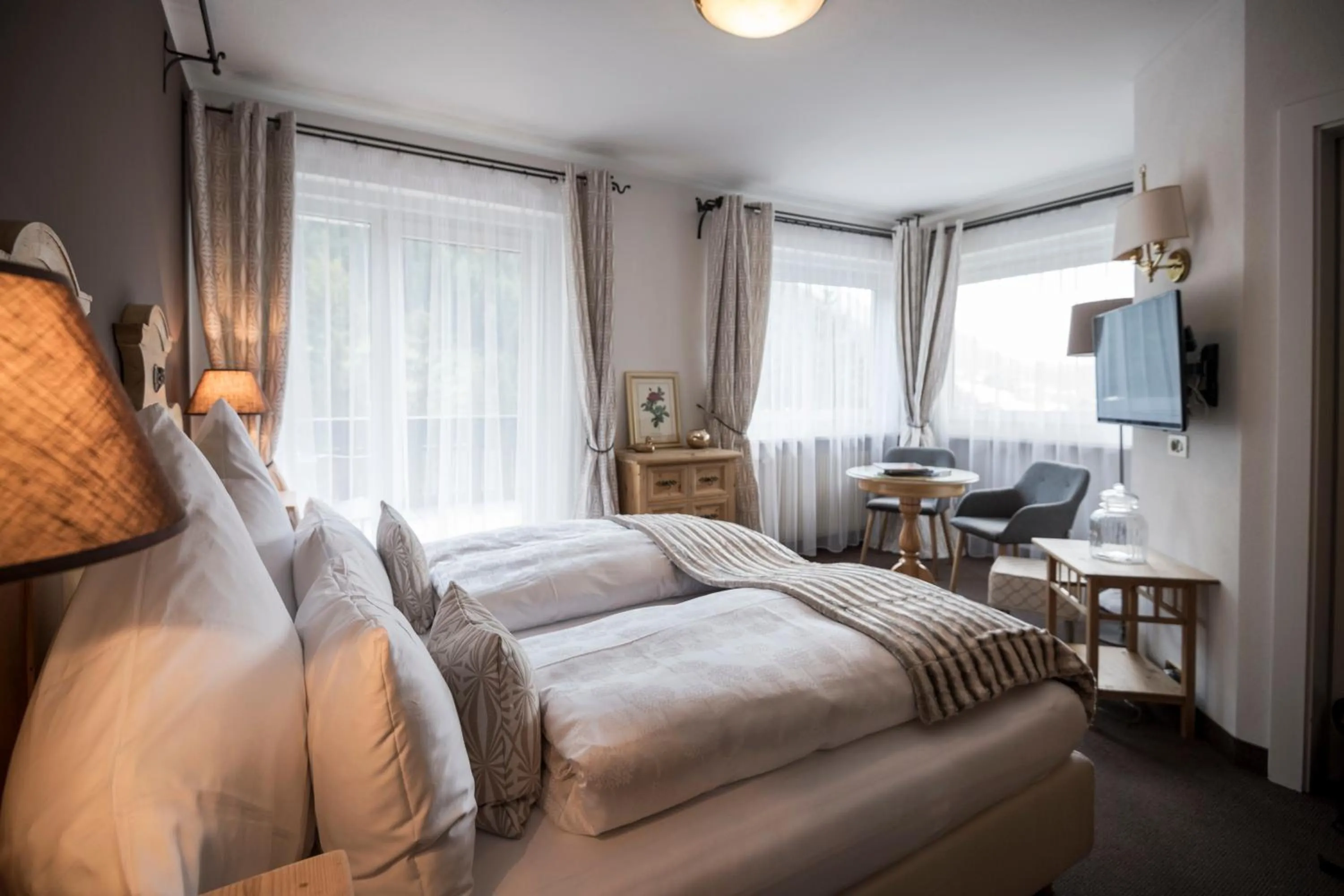 Decorative detail, Bed in Alpstay - Chalet Hotel Hartmann - Adults Only