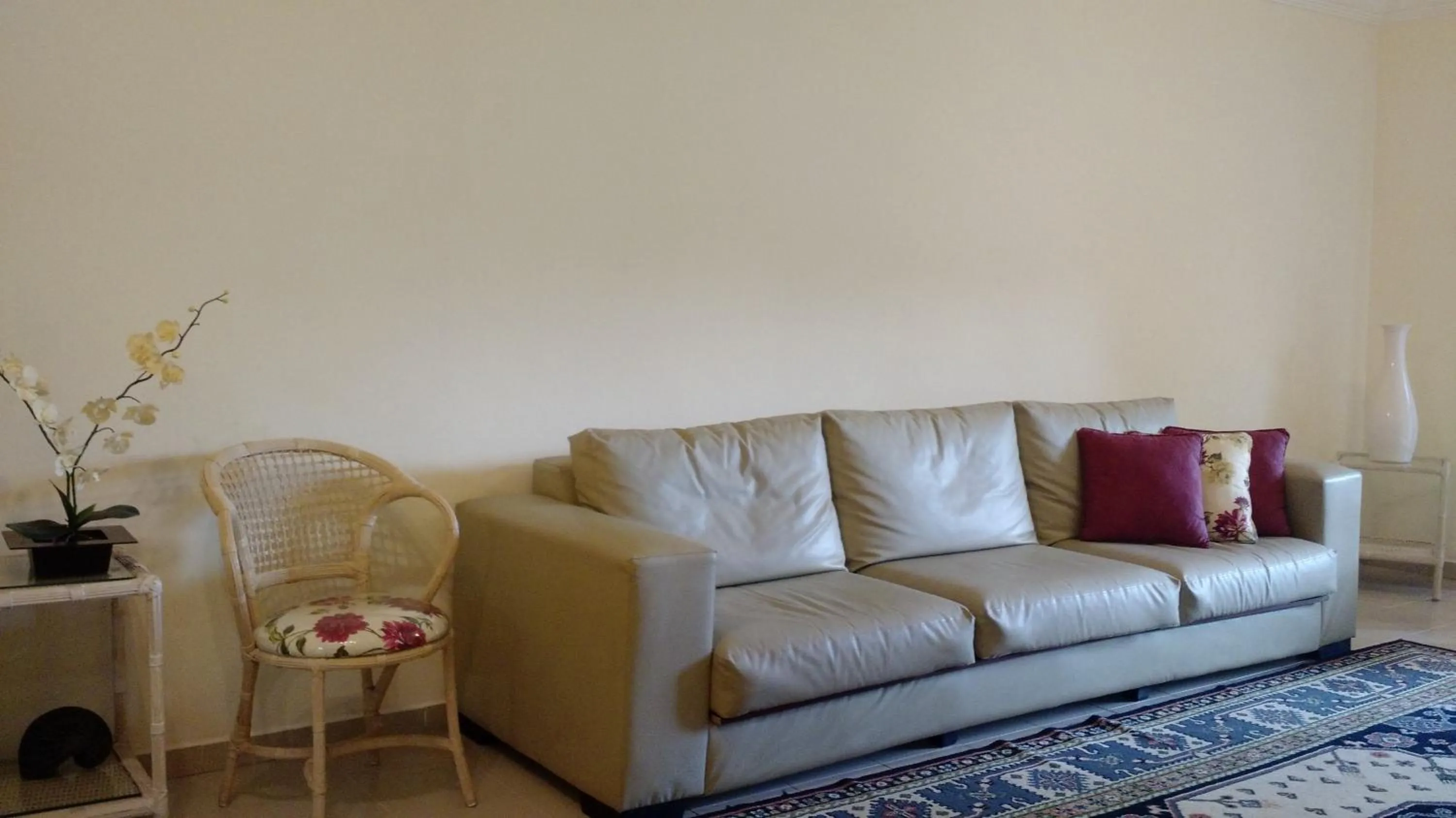 Living room in Apartamento Enseada Guarujá