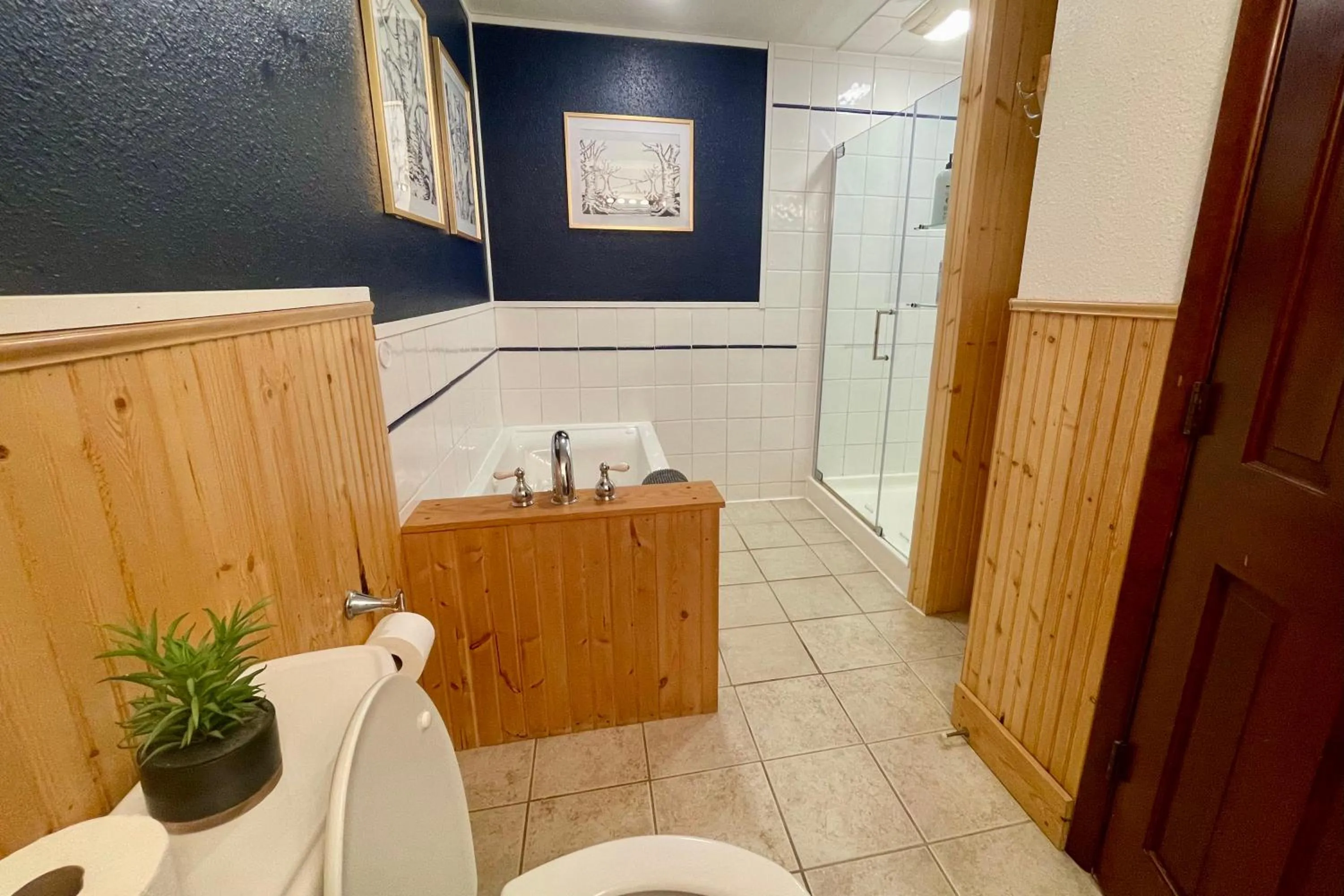 Shower in Fireside Inn & Hostel