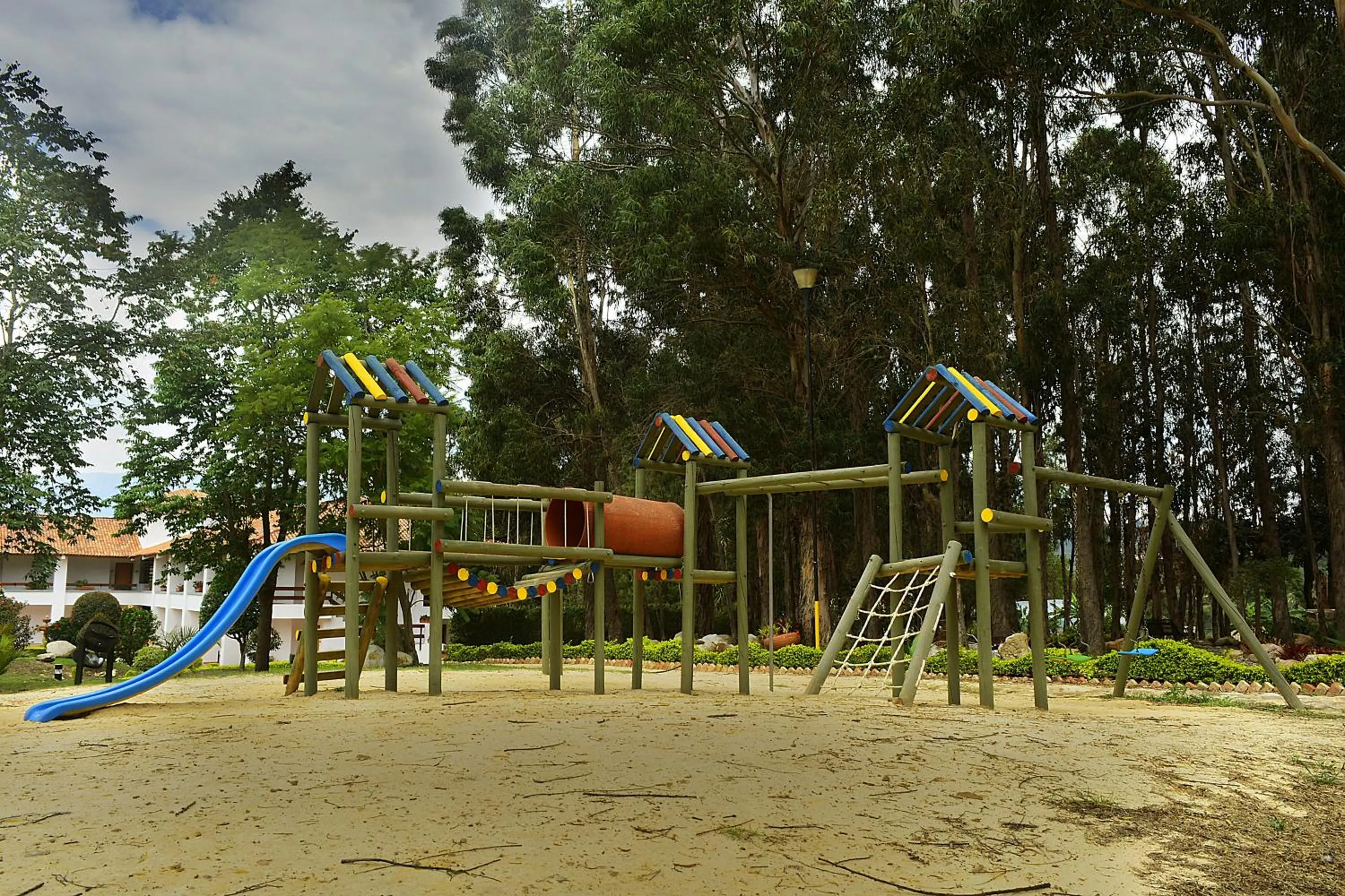Children play ground in Hotel Casa de los Fundadores