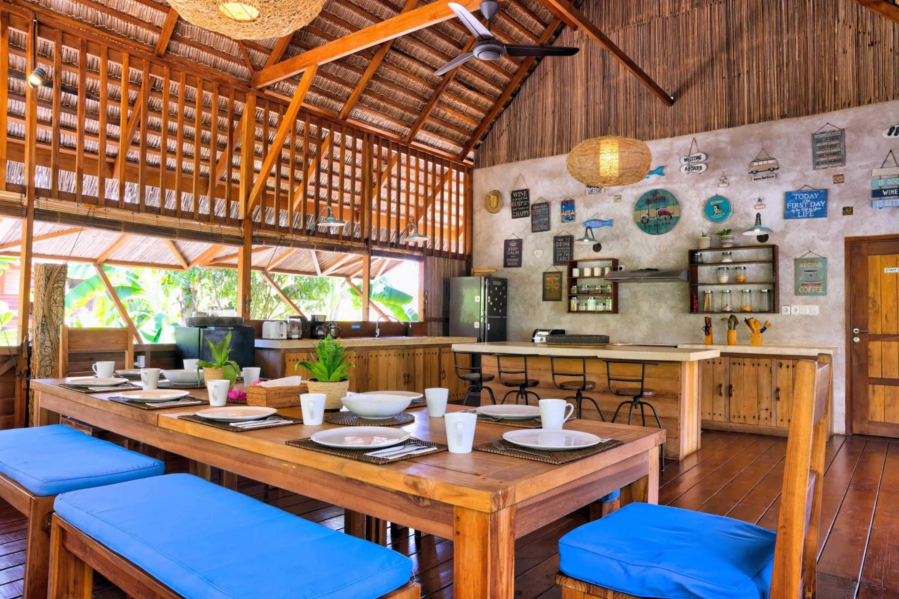 Living room in Loedi Bungalows Rote