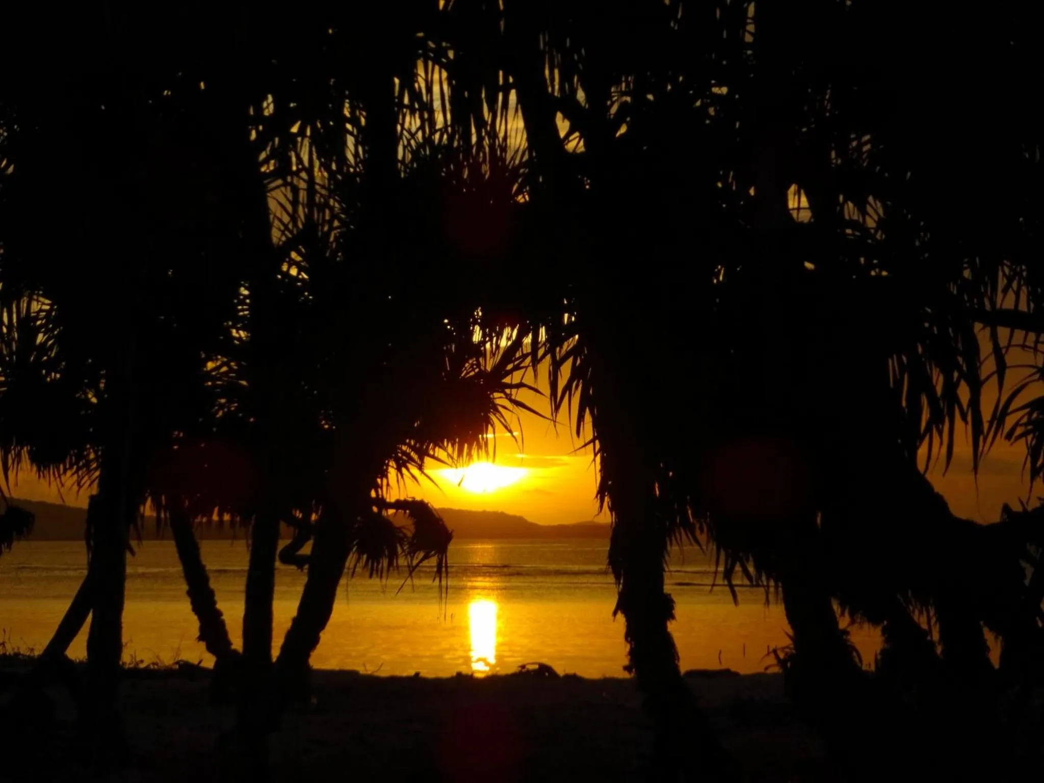 Sunrise in Loedi Bungalows Rote