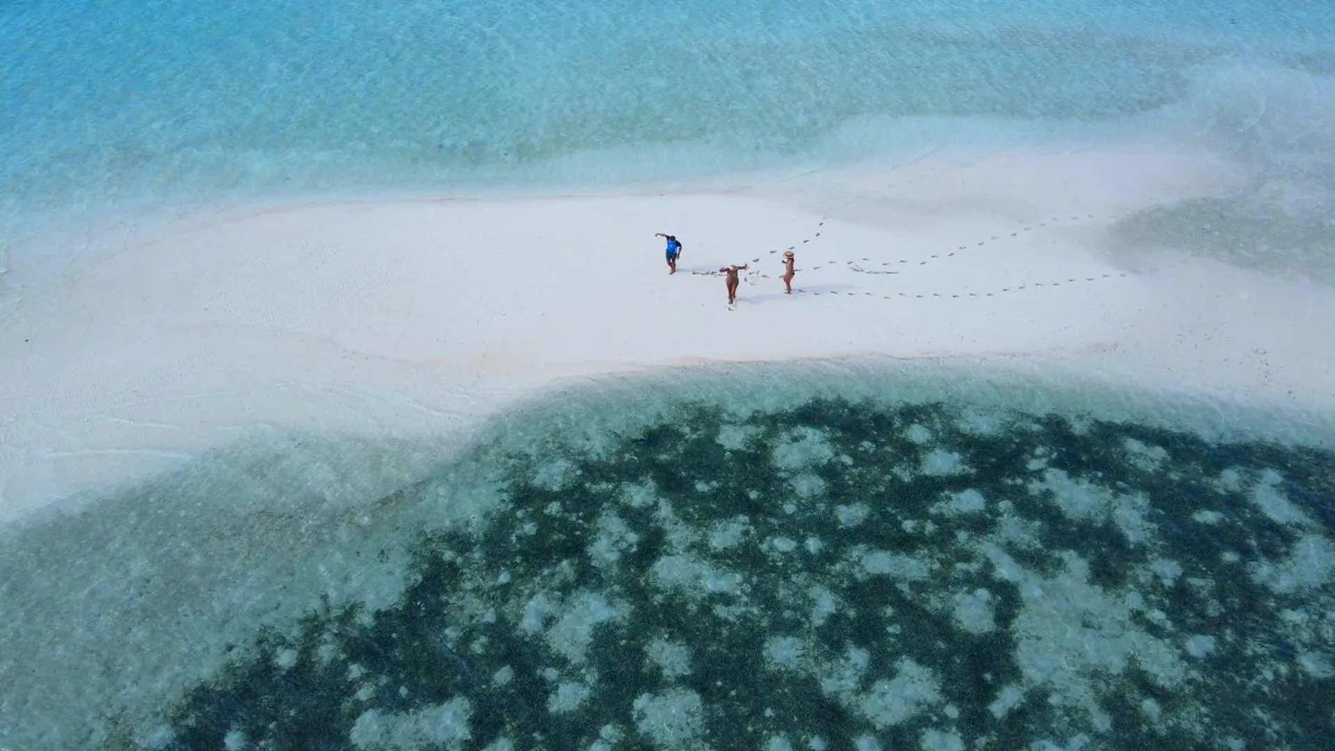 Beach in Loedi Bungalows Rote
