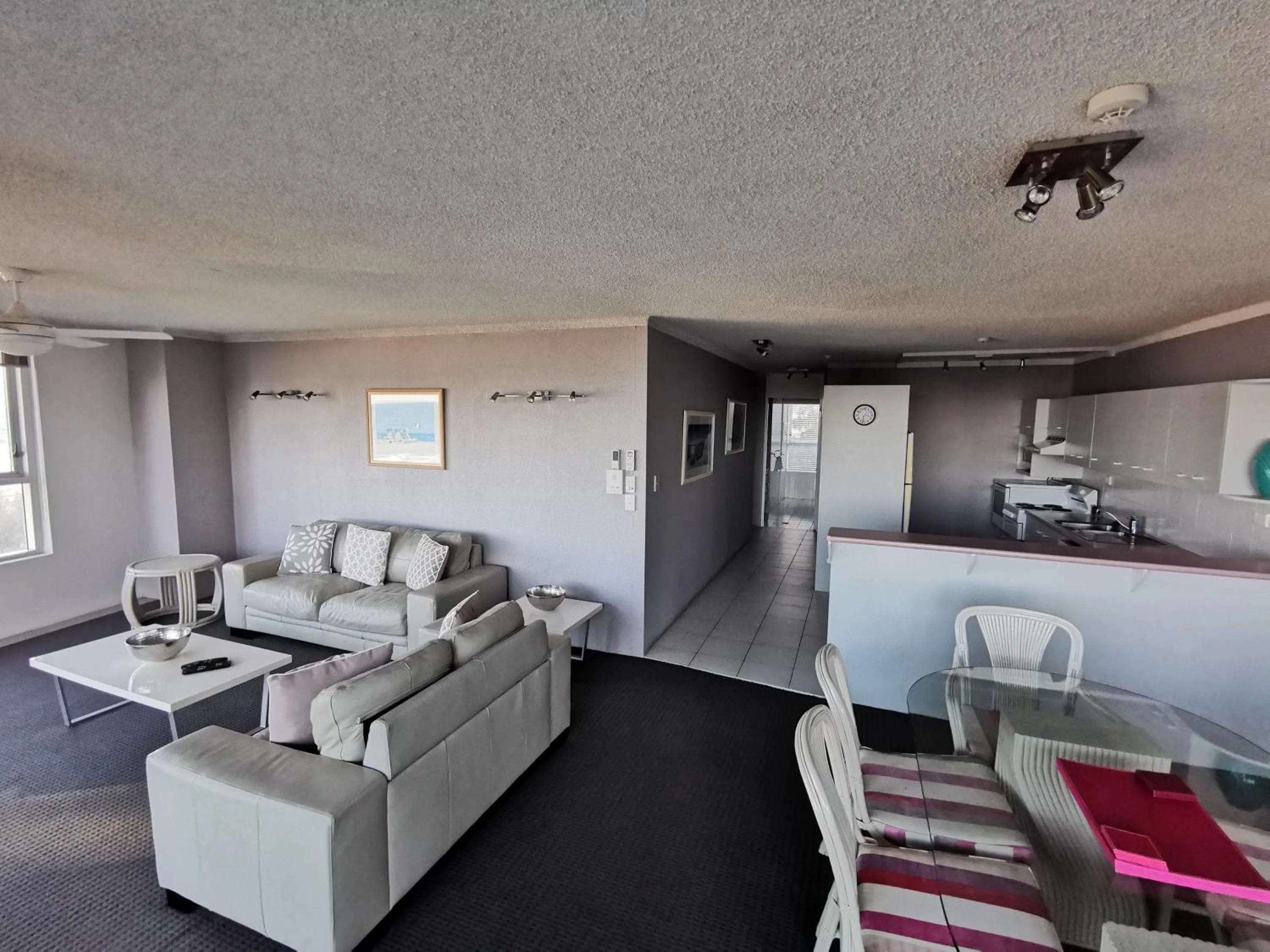 TV and multimedia in One The Esplanade Apartments on Surfers Paradise