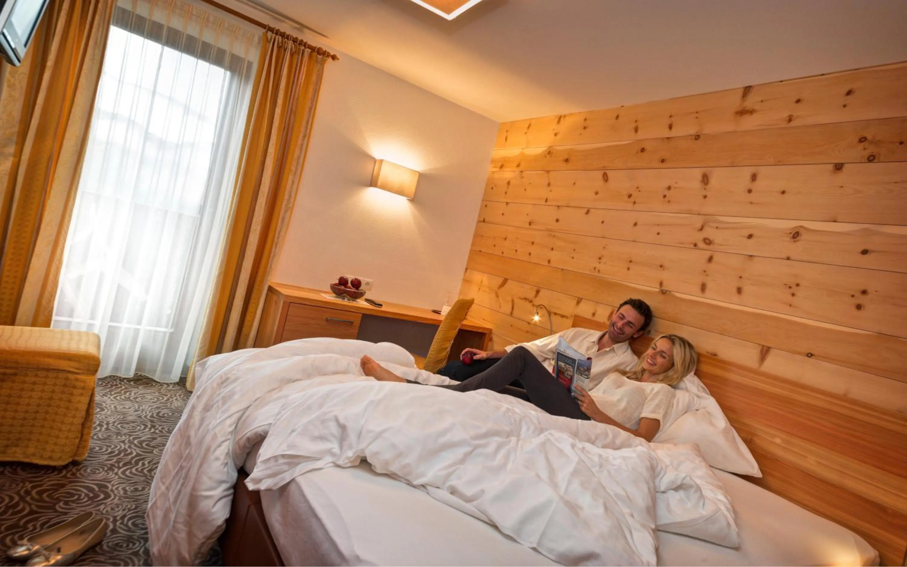 Photo of the whole room, Bed in Aktiv & Relax Hotel Hubertus