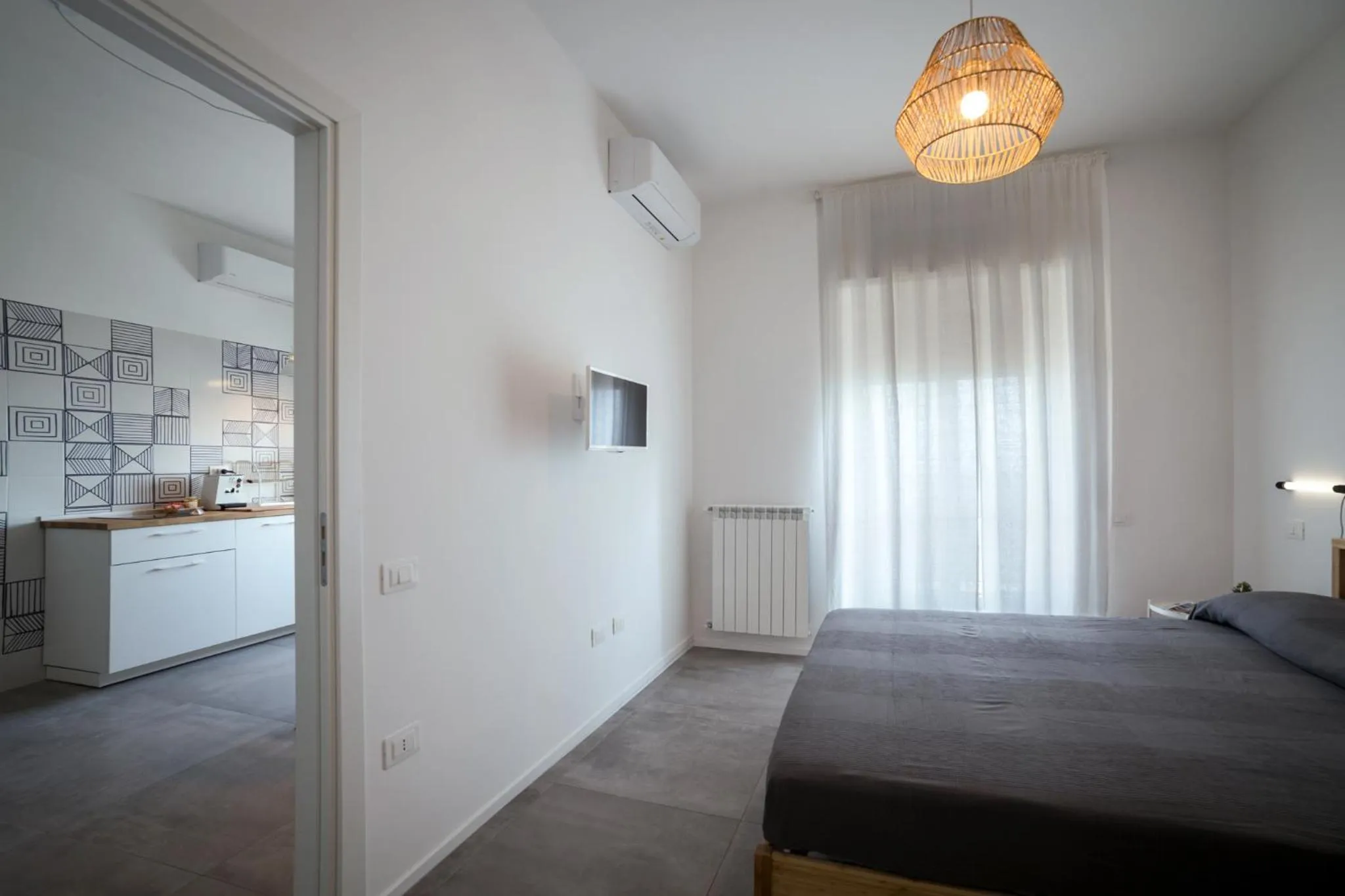 TV and multimedia, Bed in Salsedine Sea View