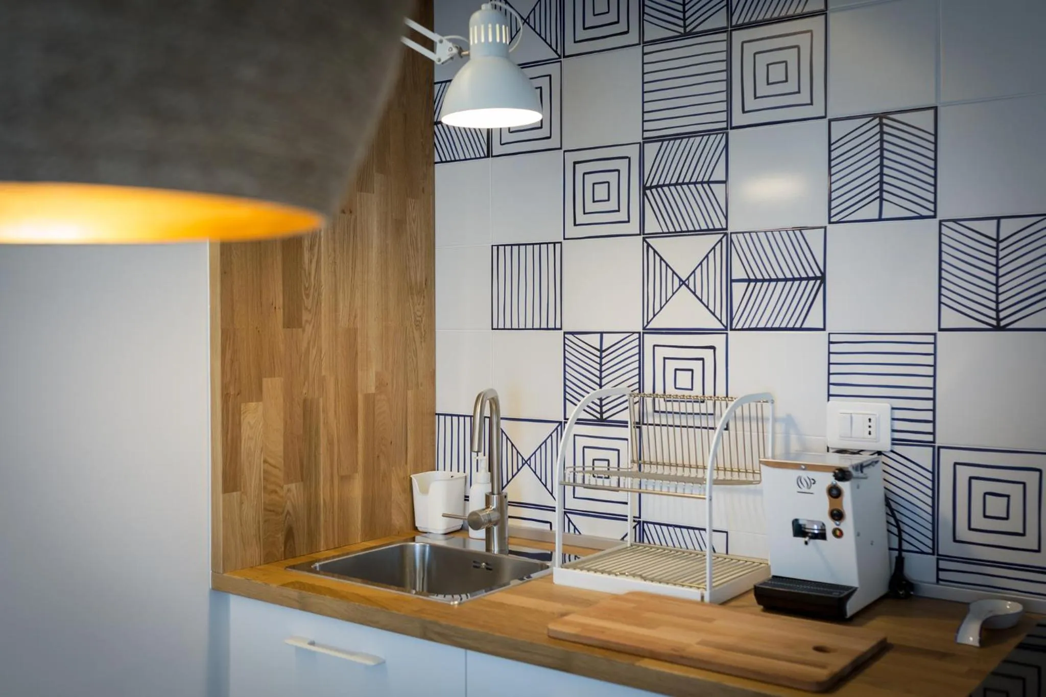 Decorative detail in Salsedine Sea View