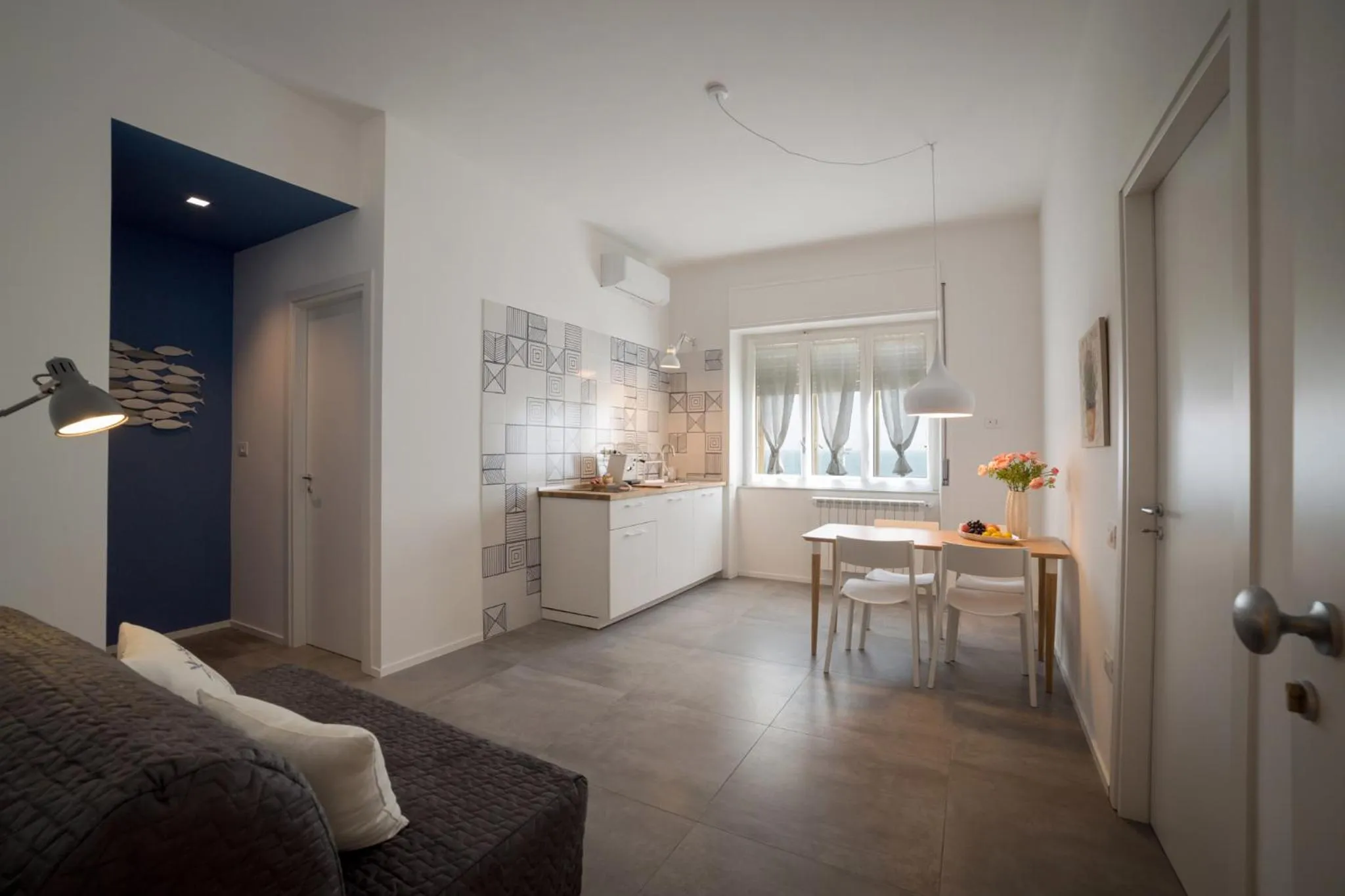 Kitchen or kitchenette in Salsedine Sea View