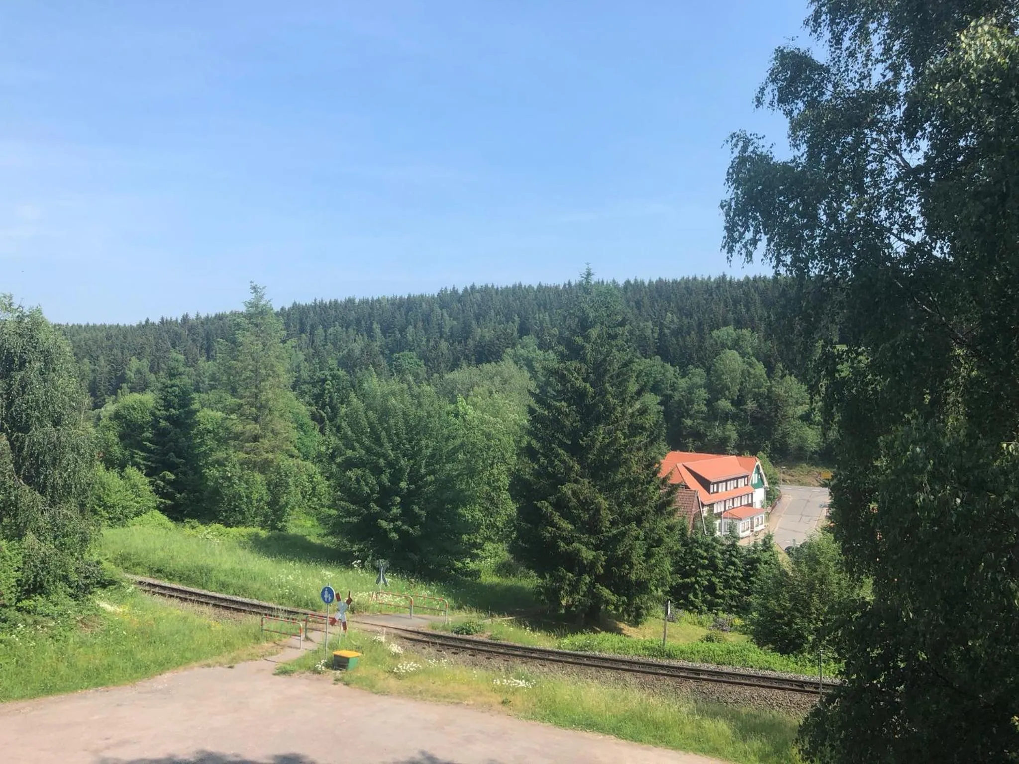 Mountain view in Pension Raststüb'l