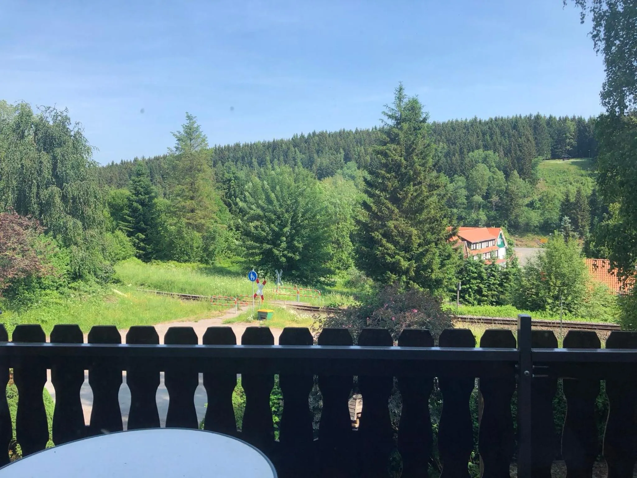 Mountain view in Pension Raststüb'l