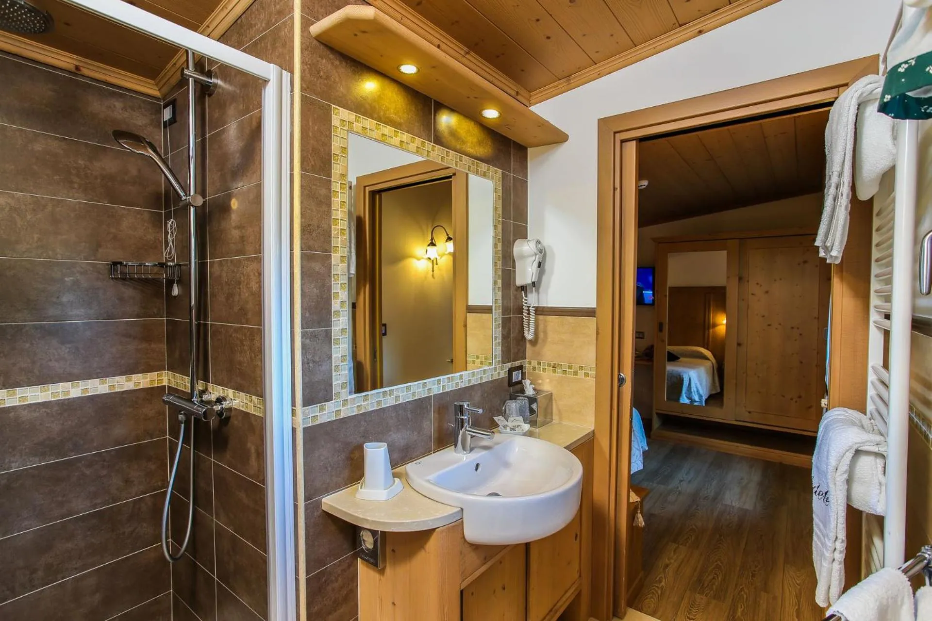 Bathroom in Albergo Adele