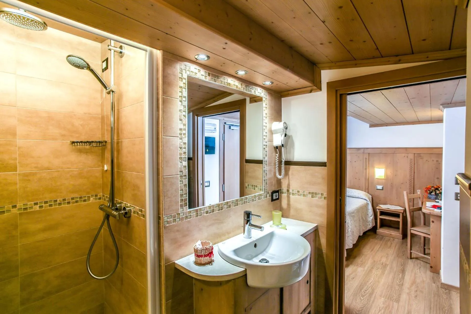 Bathroom in Albergo Adele