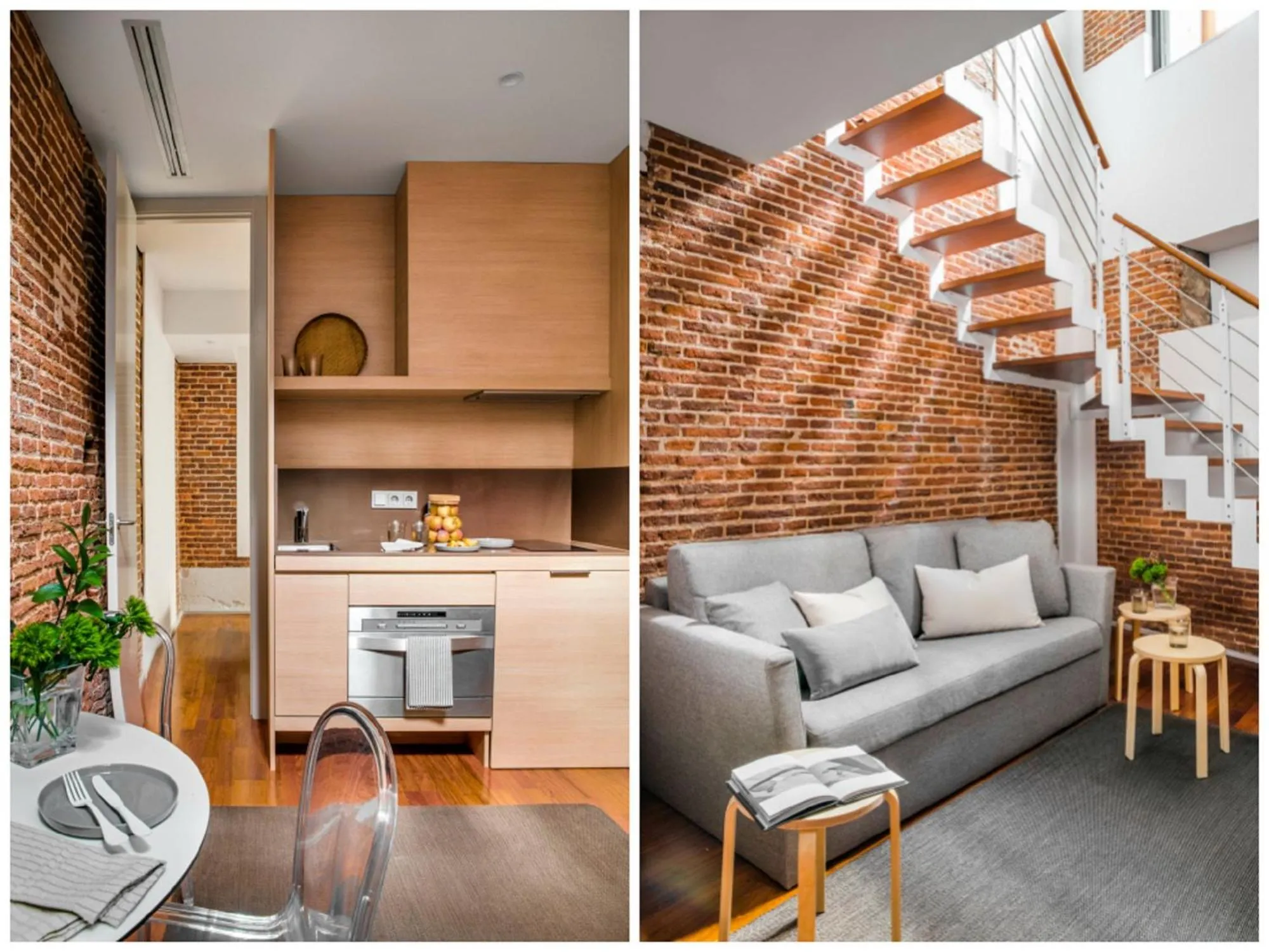 Kitchen or kitchenette in Eric Vökel Boutique Apartments - Madrid Suites