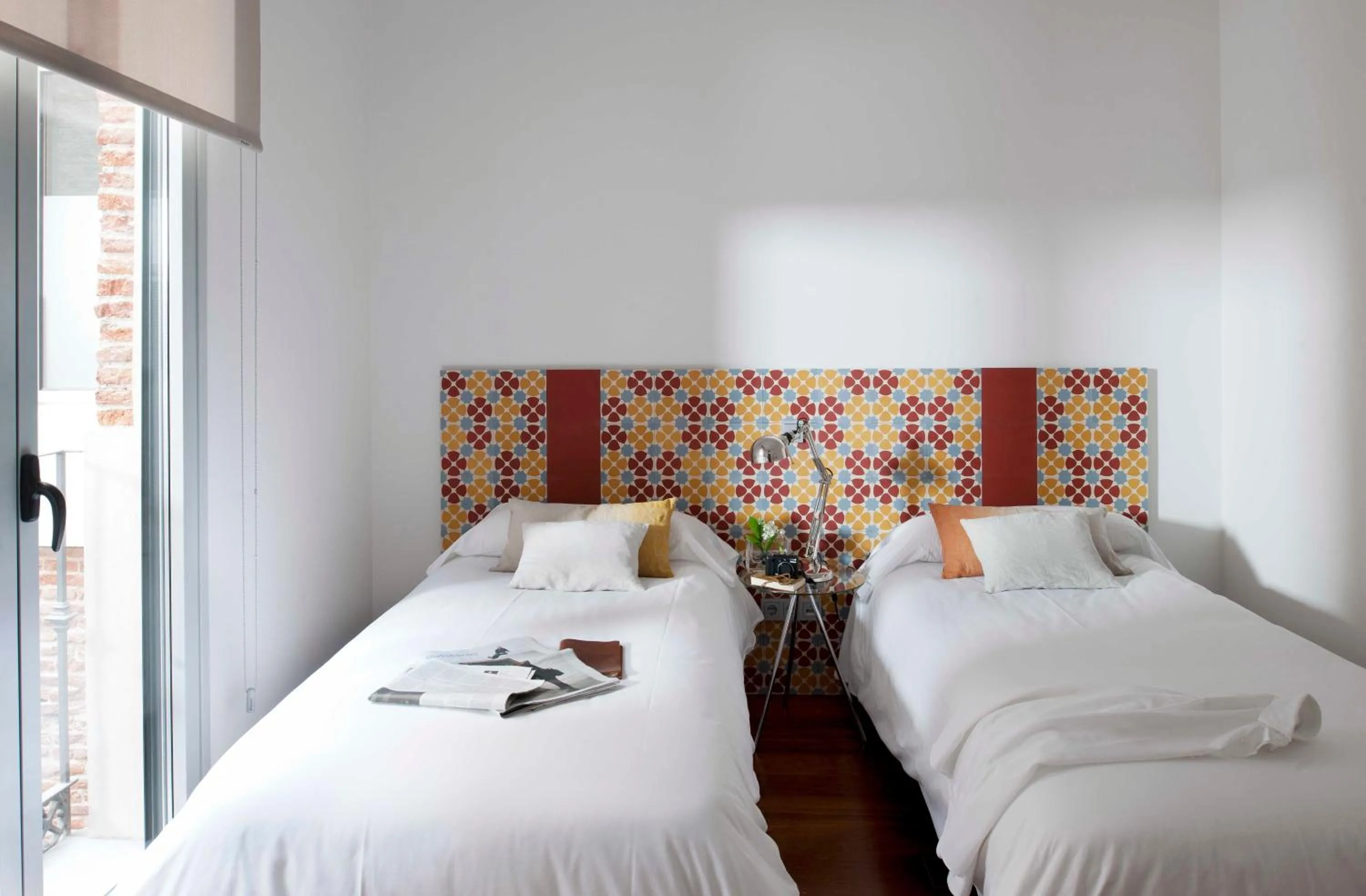 Bed in Eric Vökel Boutique Apartments - Madrid Suites