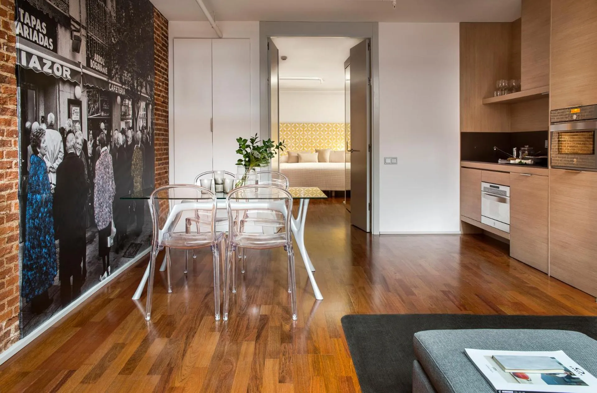 Kitchen or kitchenette in Eric Vökel Boutique Apartments - Madrid Suites