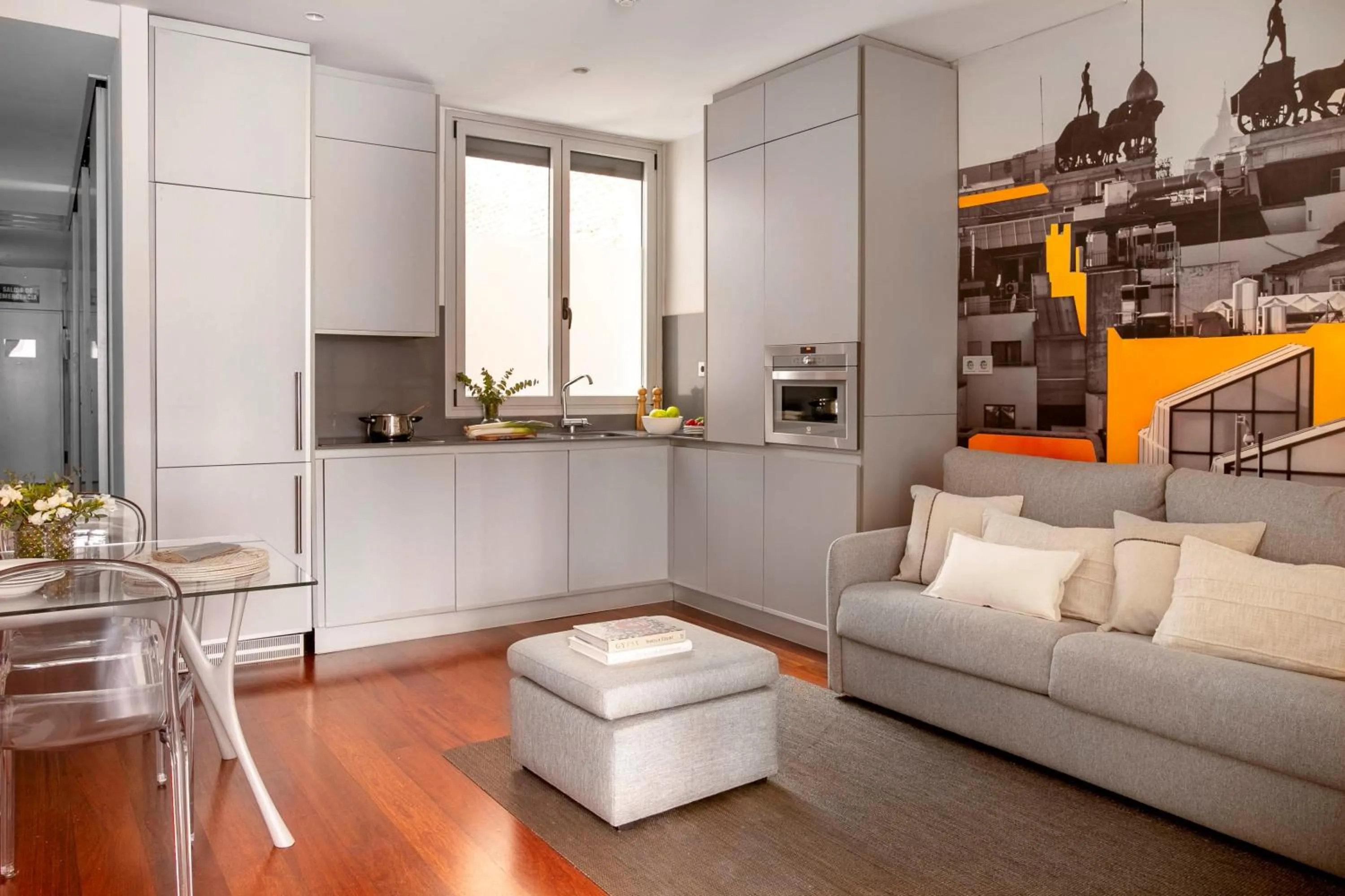 Kitchen or kitchenette in Eric Vökel Boutique Apartments - Madrid Suites