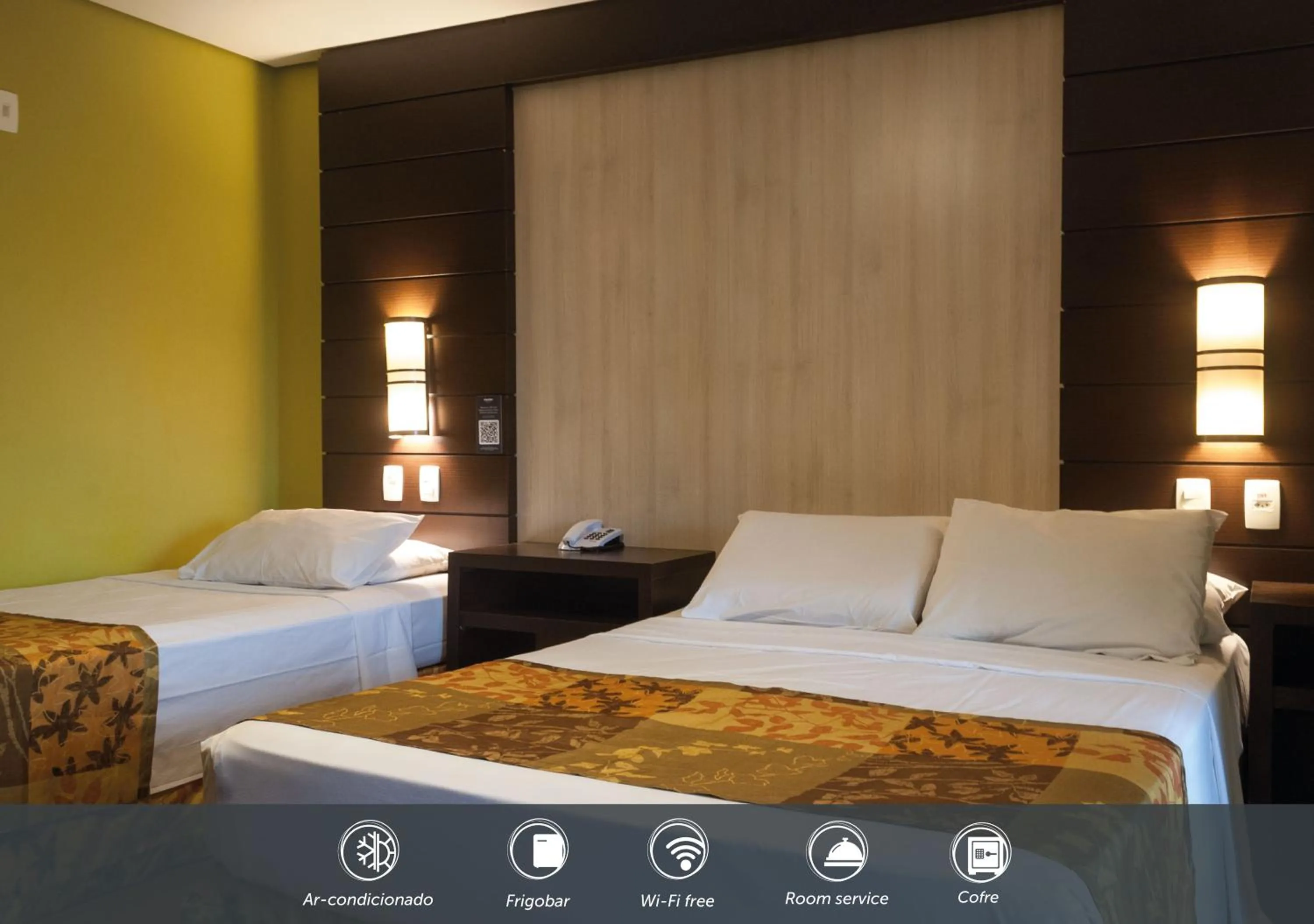 Bed in Master Gramado Hotel - Espaço Kids Incrível