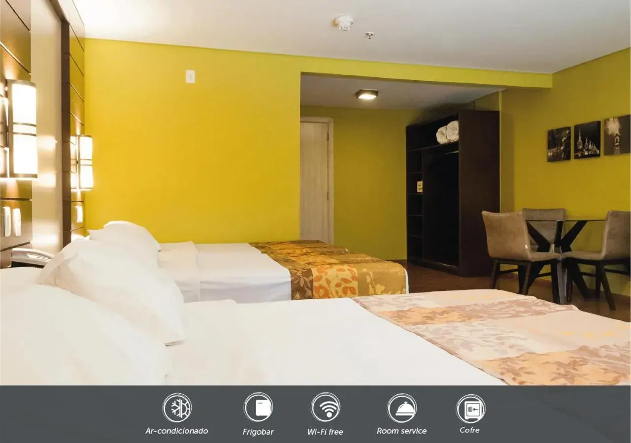 Deluxe Family Room in Master Gramado Hotel - Espaço Kids Incrível Deluxe Family Room in Master Gramado Hotel - Espaço Kids Incrível