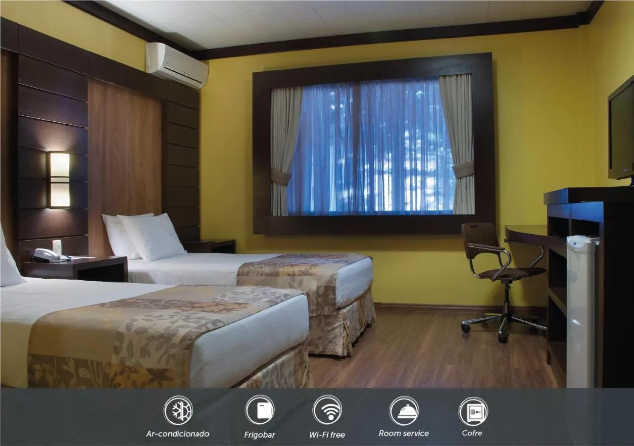 Bed in Master Gramado Hotel - Espaço Kids Incrível