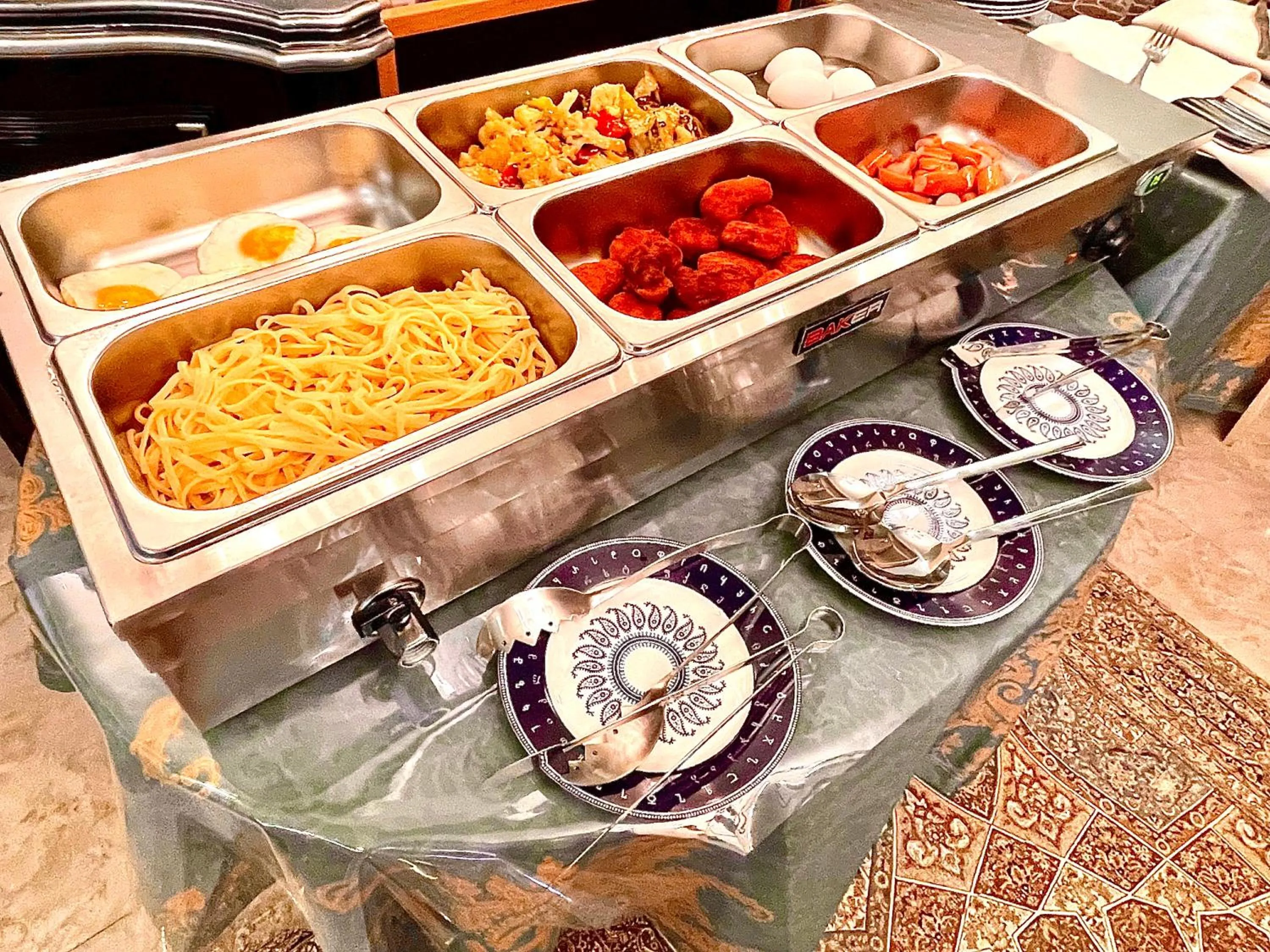 Buffet breakfast in Silver 34 Boutique