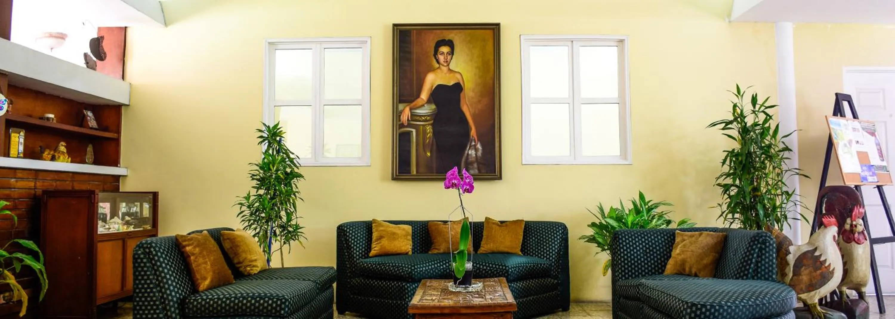 Living room in Eco Hotel Mariscal