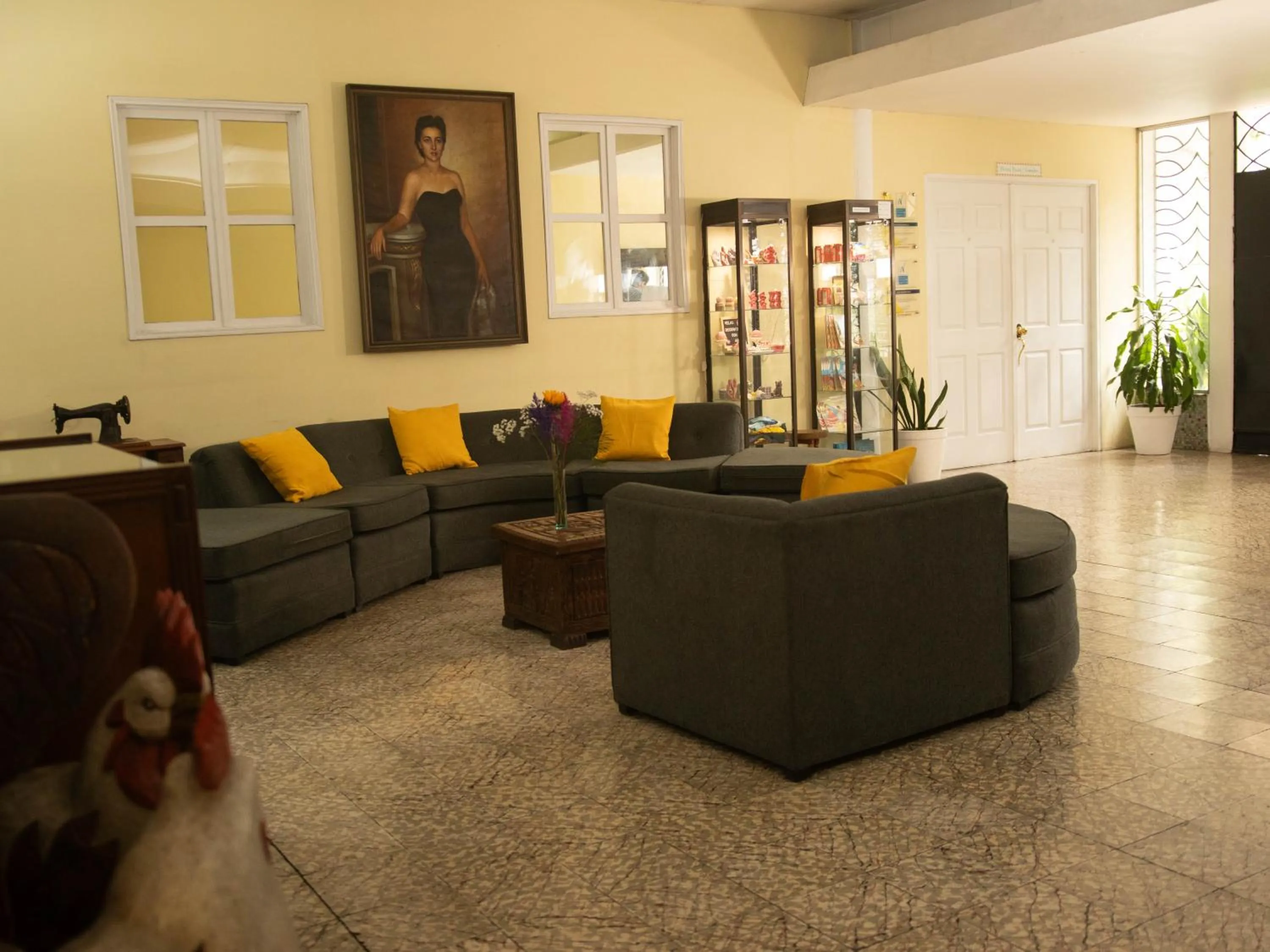 Living room in Eco Hotel Mariscal