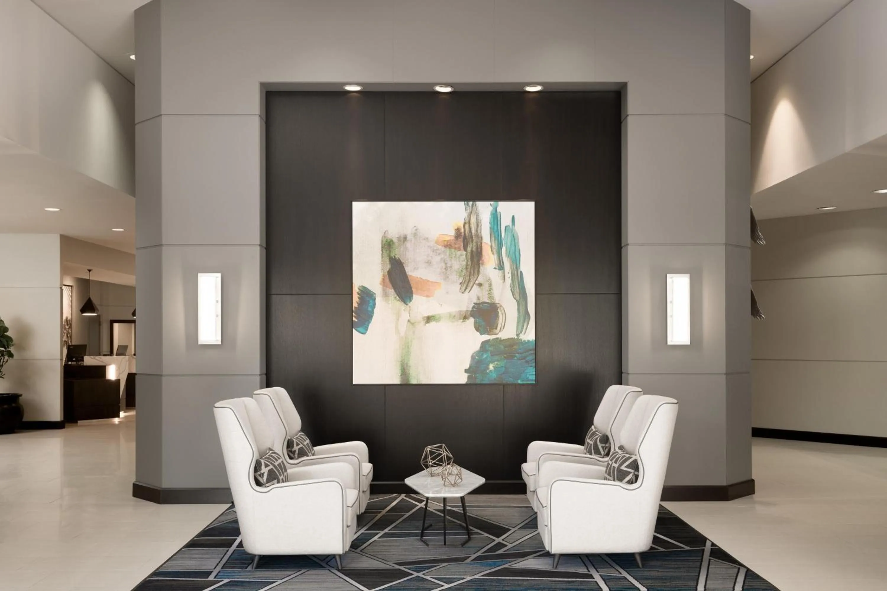 Lobby or reception in Sheraton Cerritos