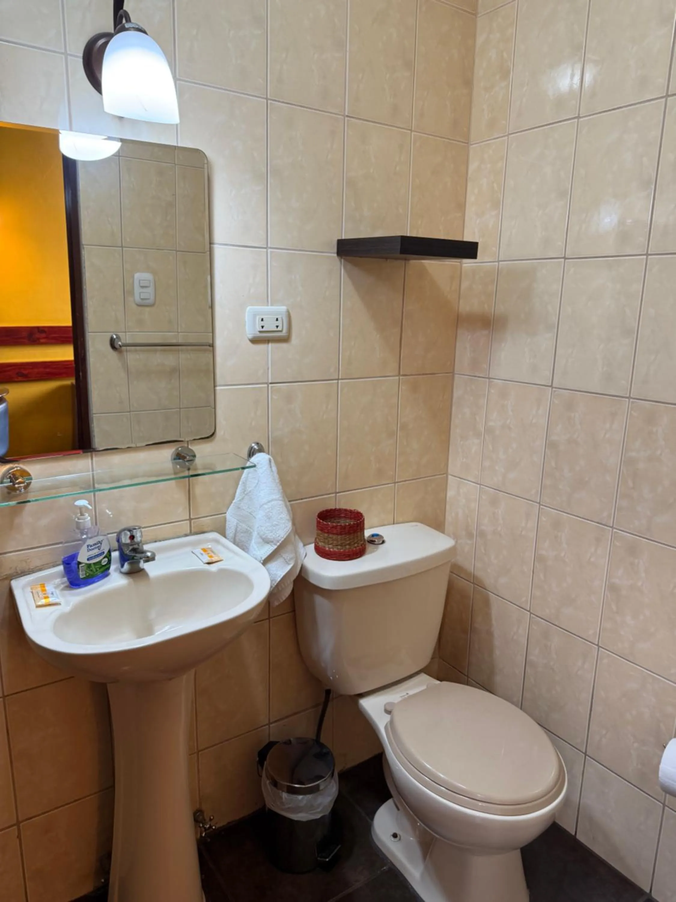 Shower in La Casona de Palacio Viejo