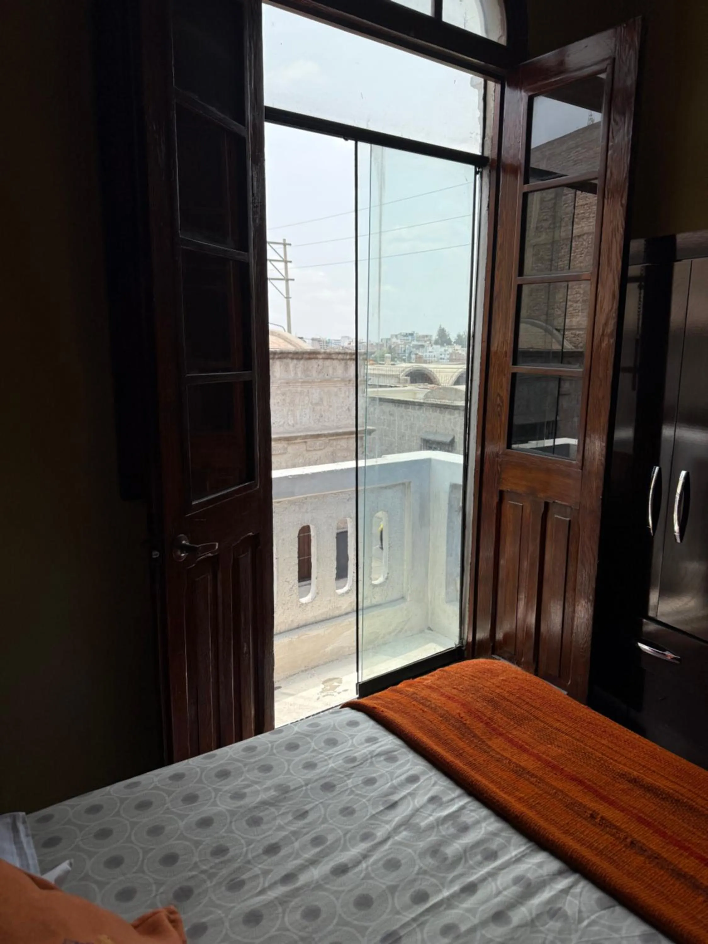 Balcony/Terrace, Bed in La Casona de Palacio Viejo