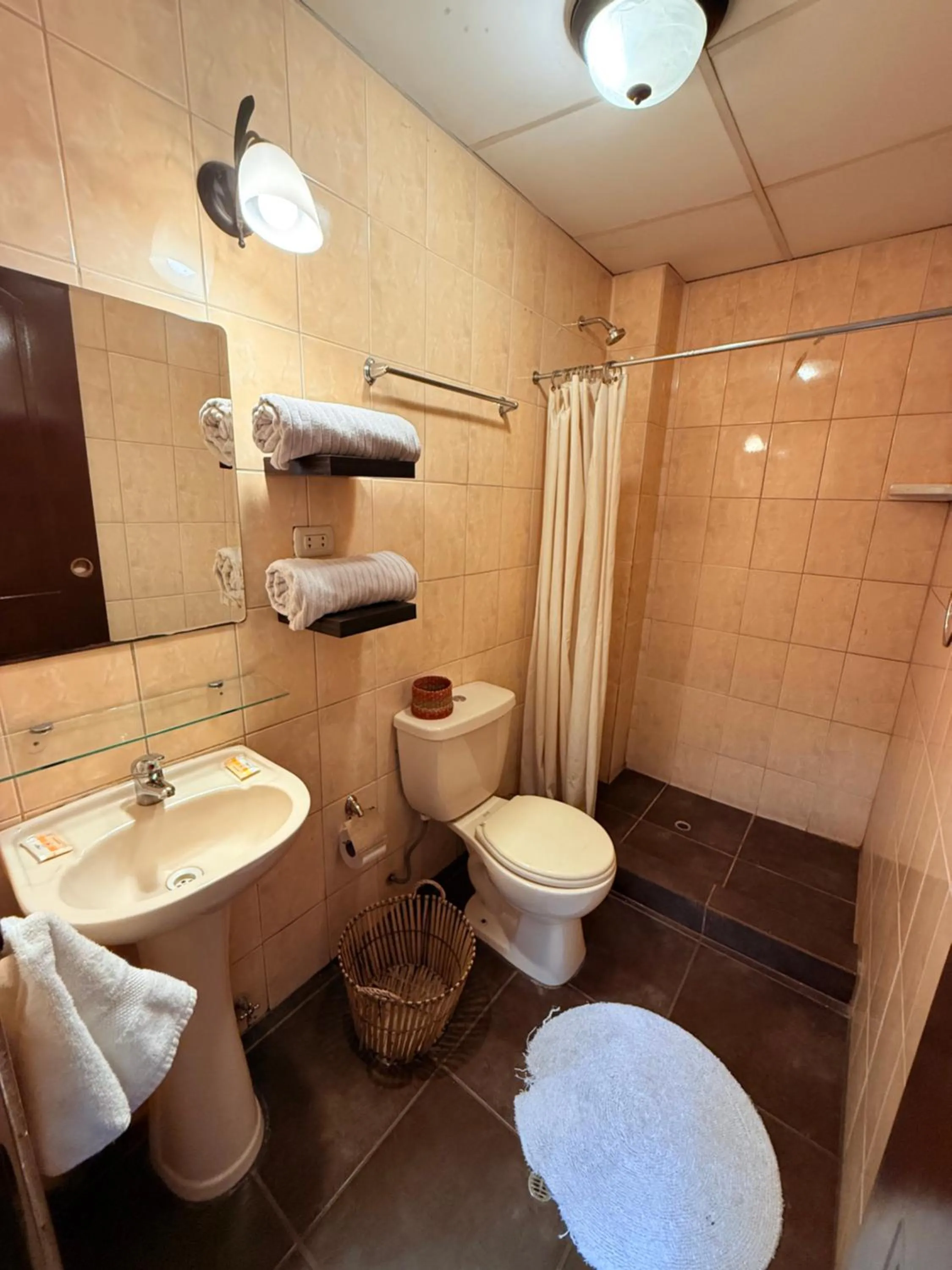 Shower in La Casona de Palacio Viejo