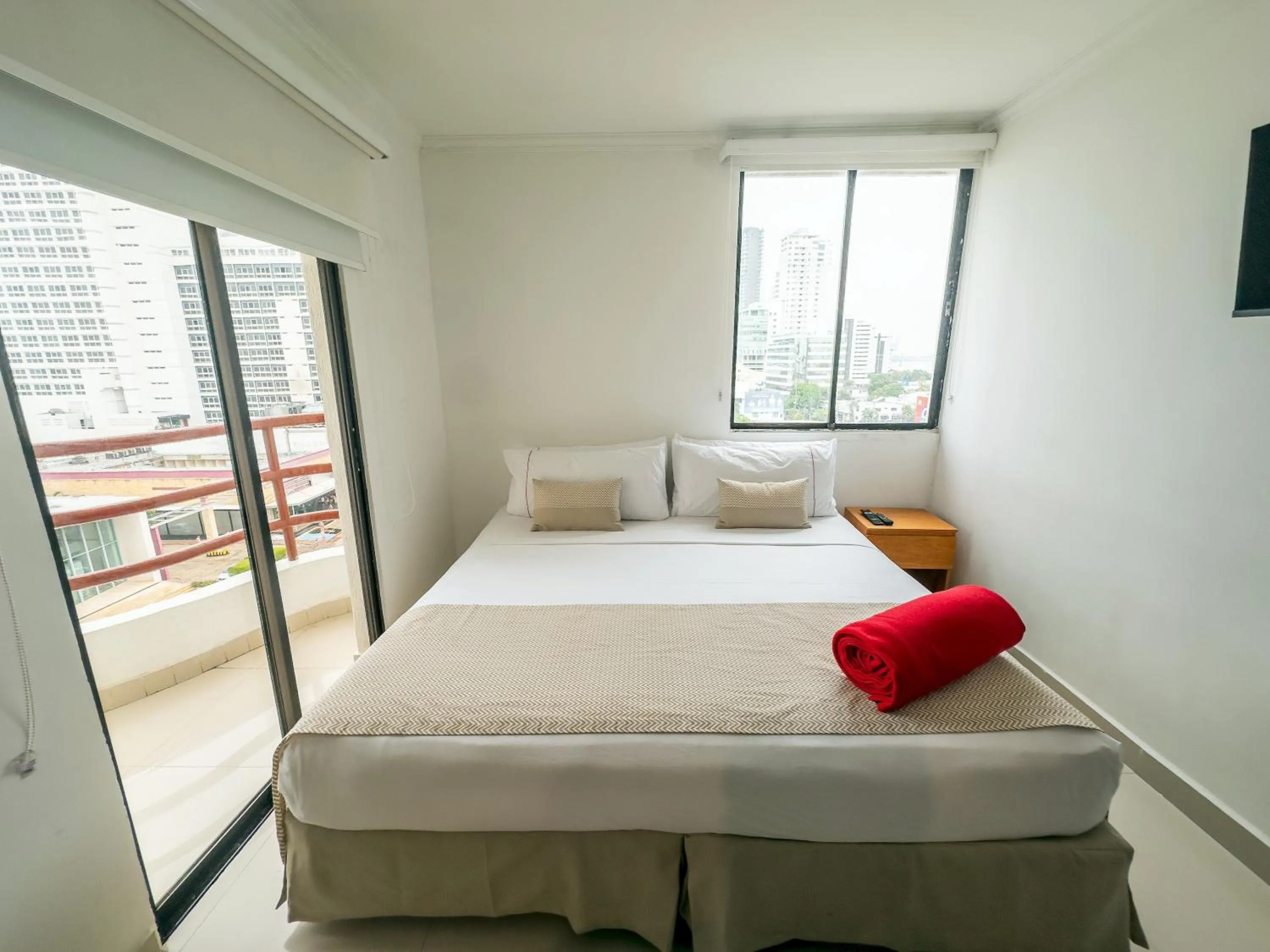 Bed in Zalmedina Hotel