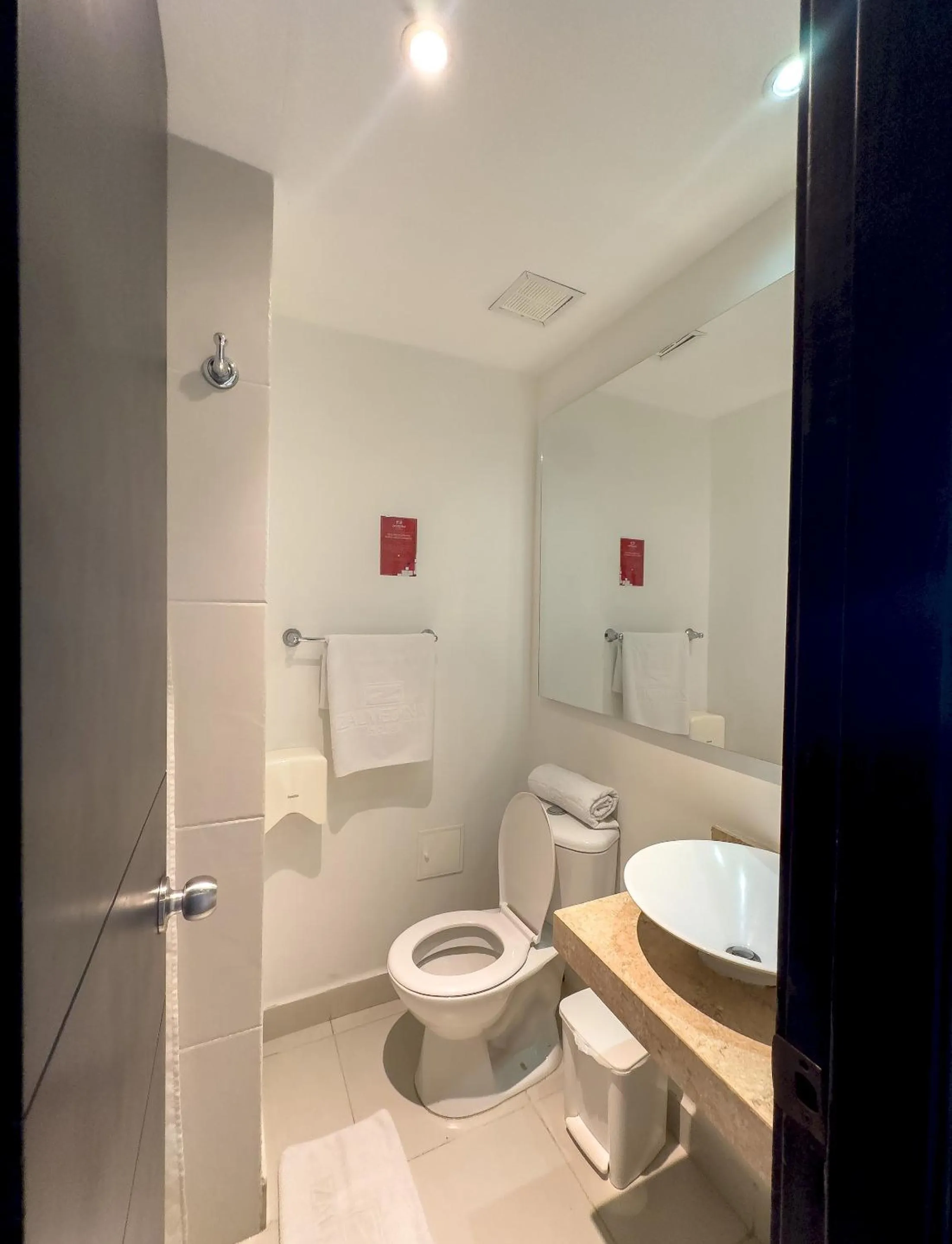 Shower in Zalmedina Hotel