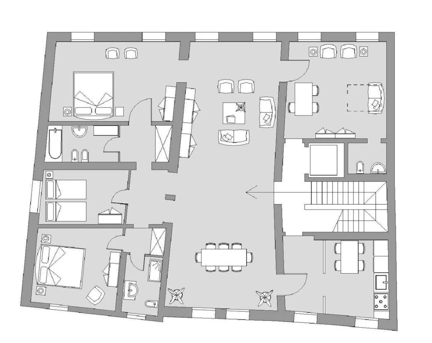 Other in Ca' del Monastero 4 Collection Apartment up to 8 Guests with Lift