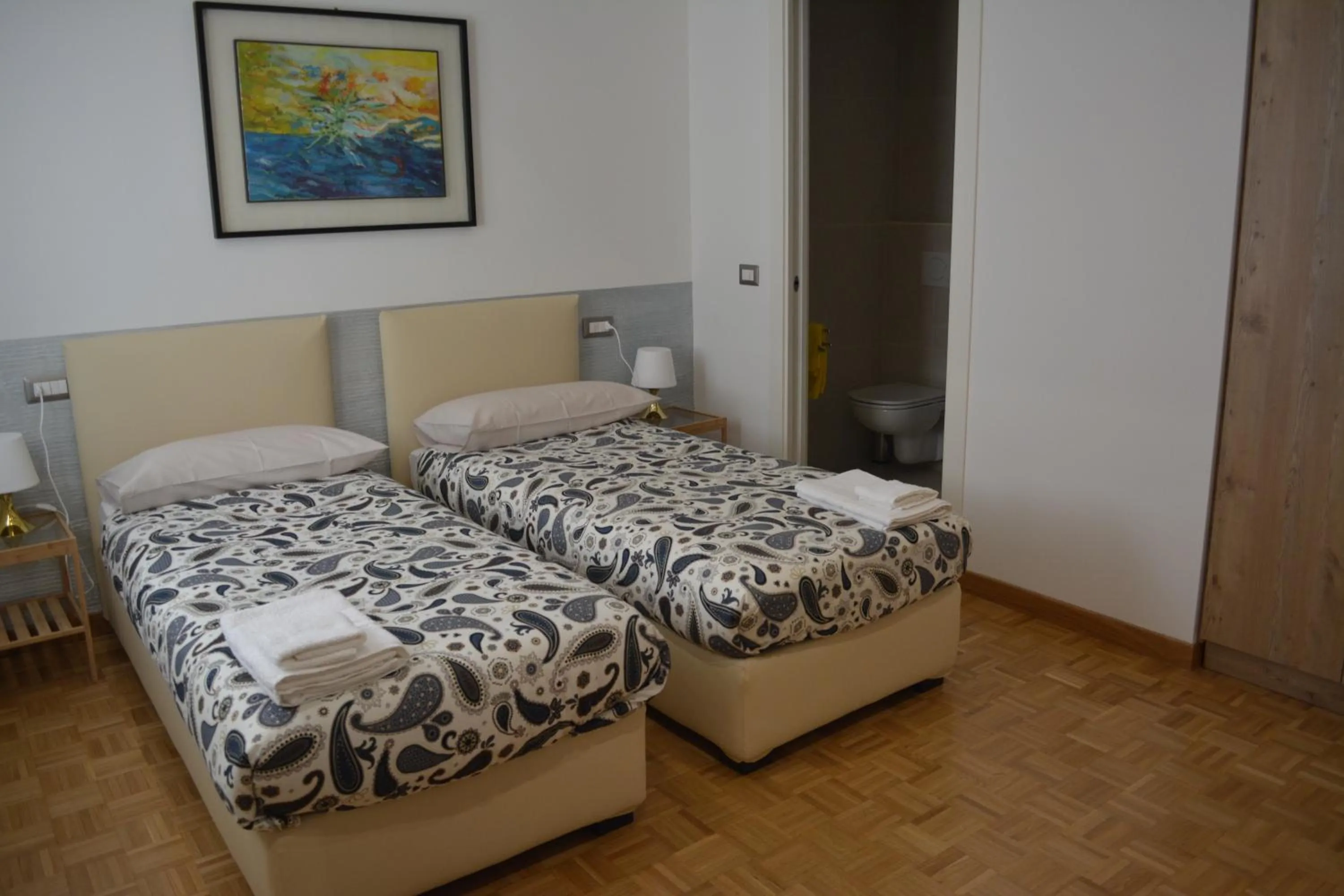 Photo of the whole room in La Scala Rho B&B