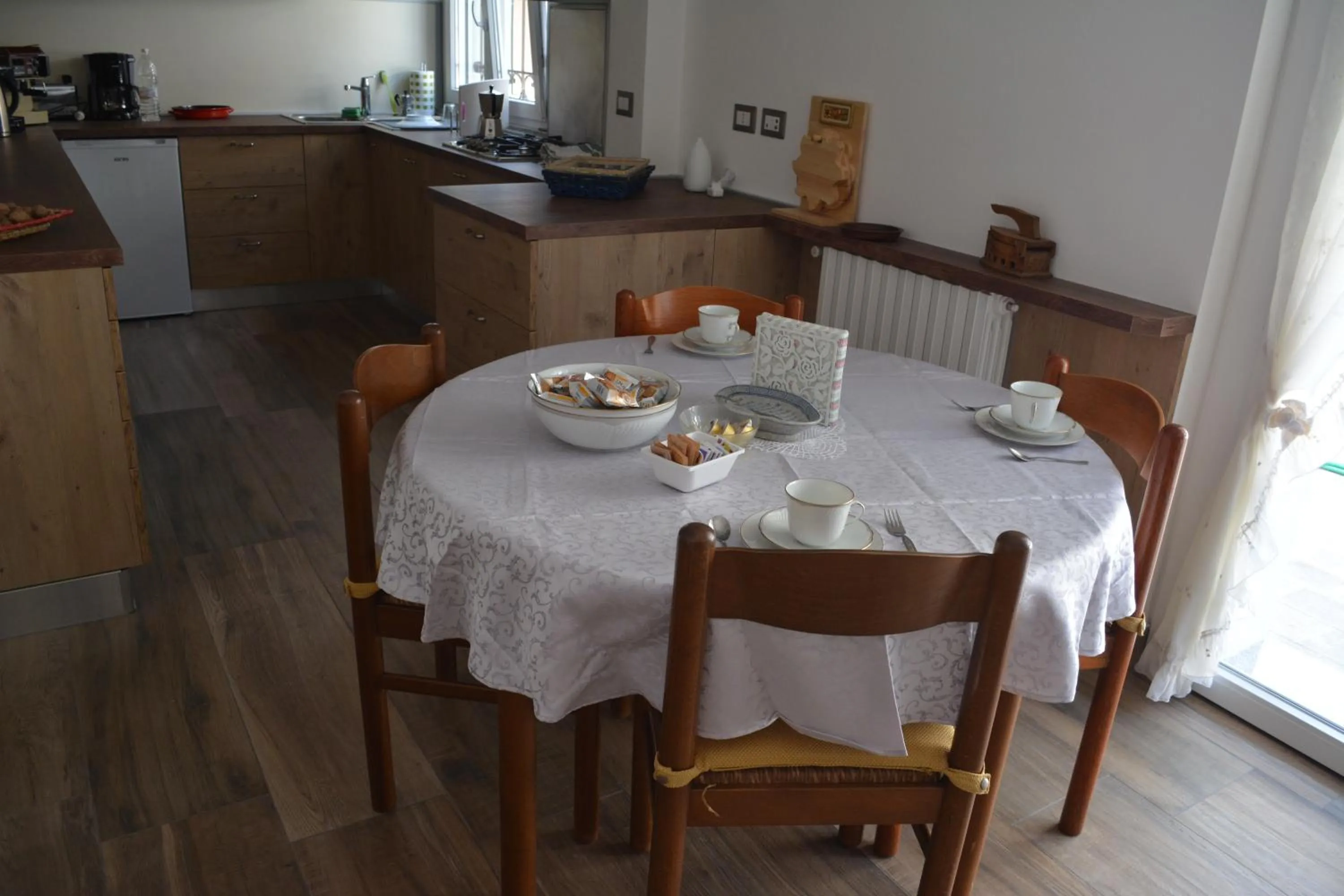 Dining area in La Scala Rho B&B